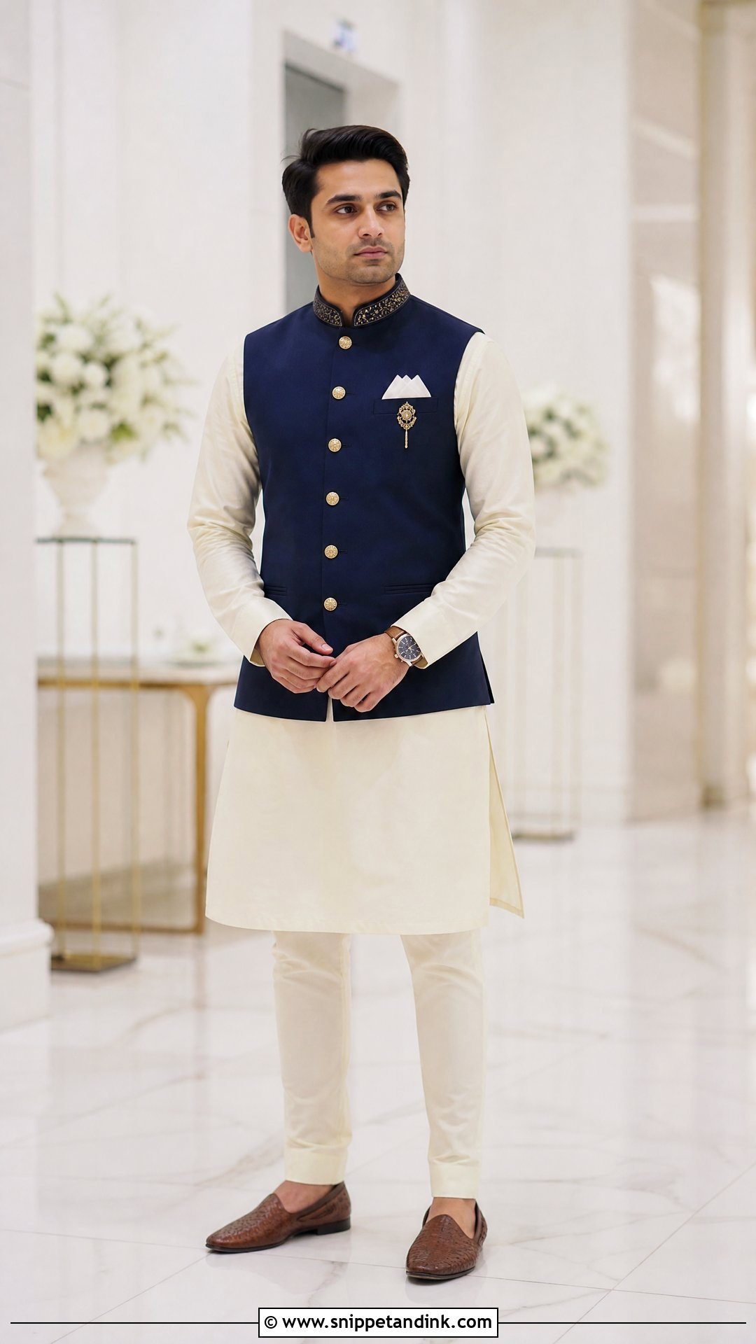 Brides Brother Nehru Jacket Outfit - Snippet and Ink - 20 Wedding Outfit for Bride's Brother Ideas