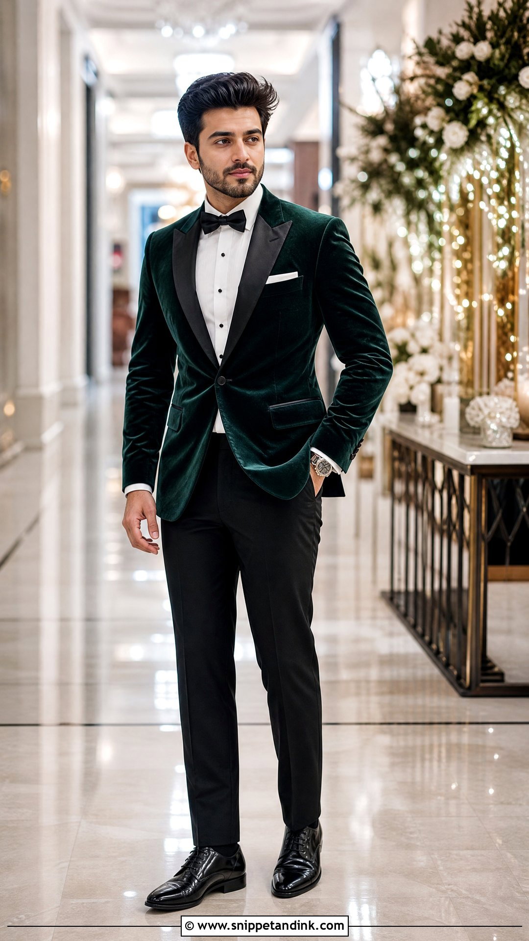 Brides Brother Velvet Blazer Outfit - Snippet and Ink - 20 Wedding Outfit for Bride's Brother Ideas