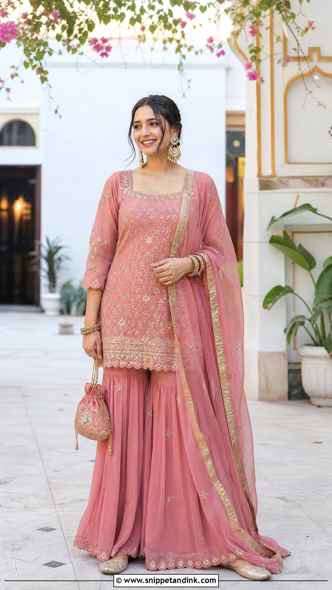 Brides Sister Gharara Suit Outfit - Snippet and Ink - 20 Brides Sister Outfit Ideas
