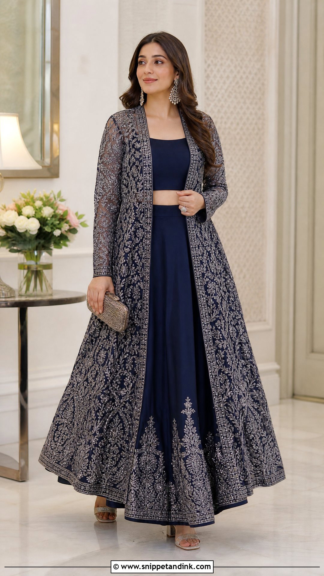 Brides Sister Jacket Lehenga Outfit - Snippet and Ink - 20 Brides Sister Outfit Ideas