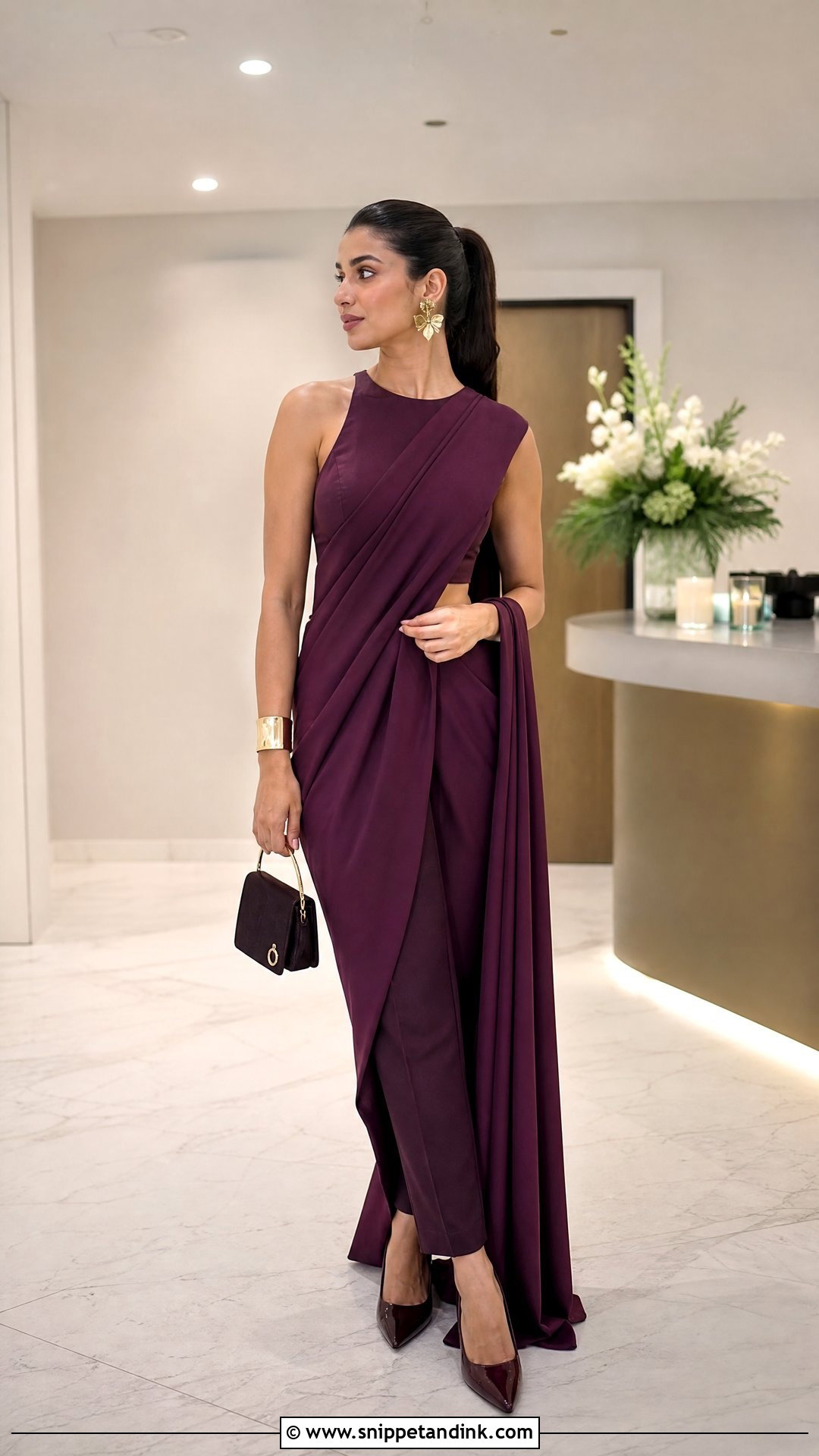 Brides Sister Pant Saree Outfit - Snippet and Ink - 20 Brides Sister Outfit Ideas