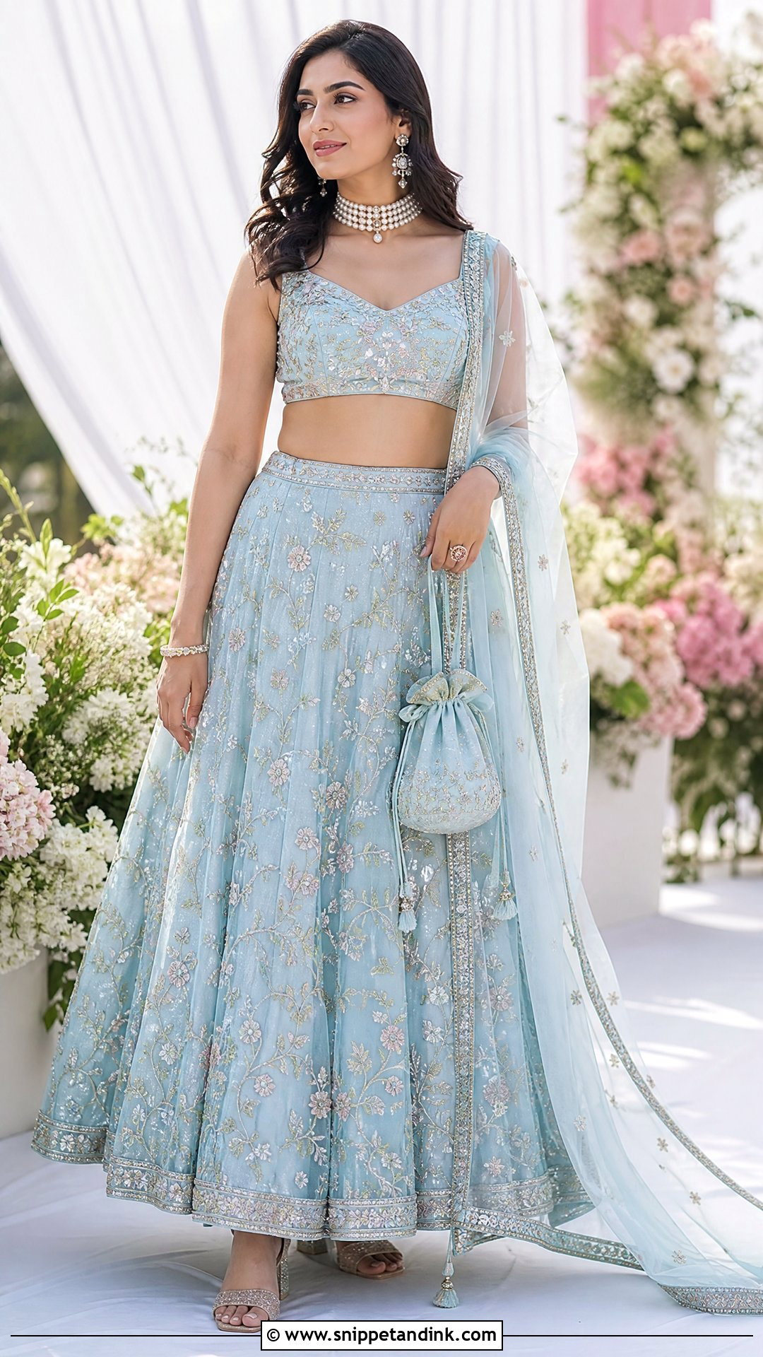 Brides Sister Pastel Lehenga Outfit - Snippet and Ink - 20 Brides Sister Outfit Ideas