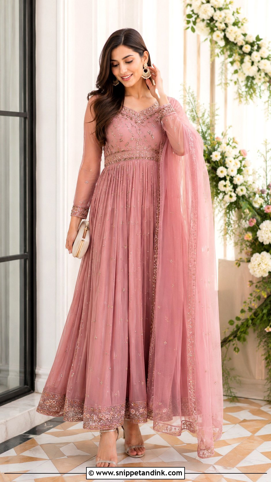 Bridesmaid Anarkali Suit For Wedding - Snippet and Ink - 25 Anarkali Suits for Wedding