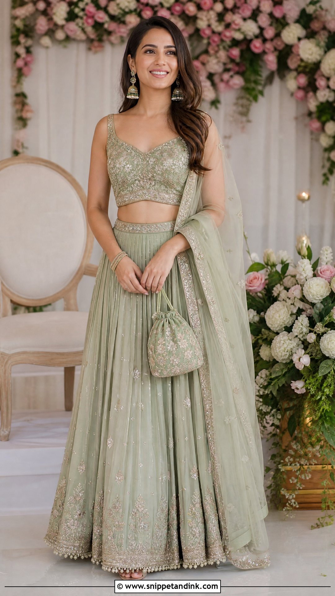 Bridesmaid Lehenga Dress - Snippet and Ink - 25 Indian Wedding Function Dresses