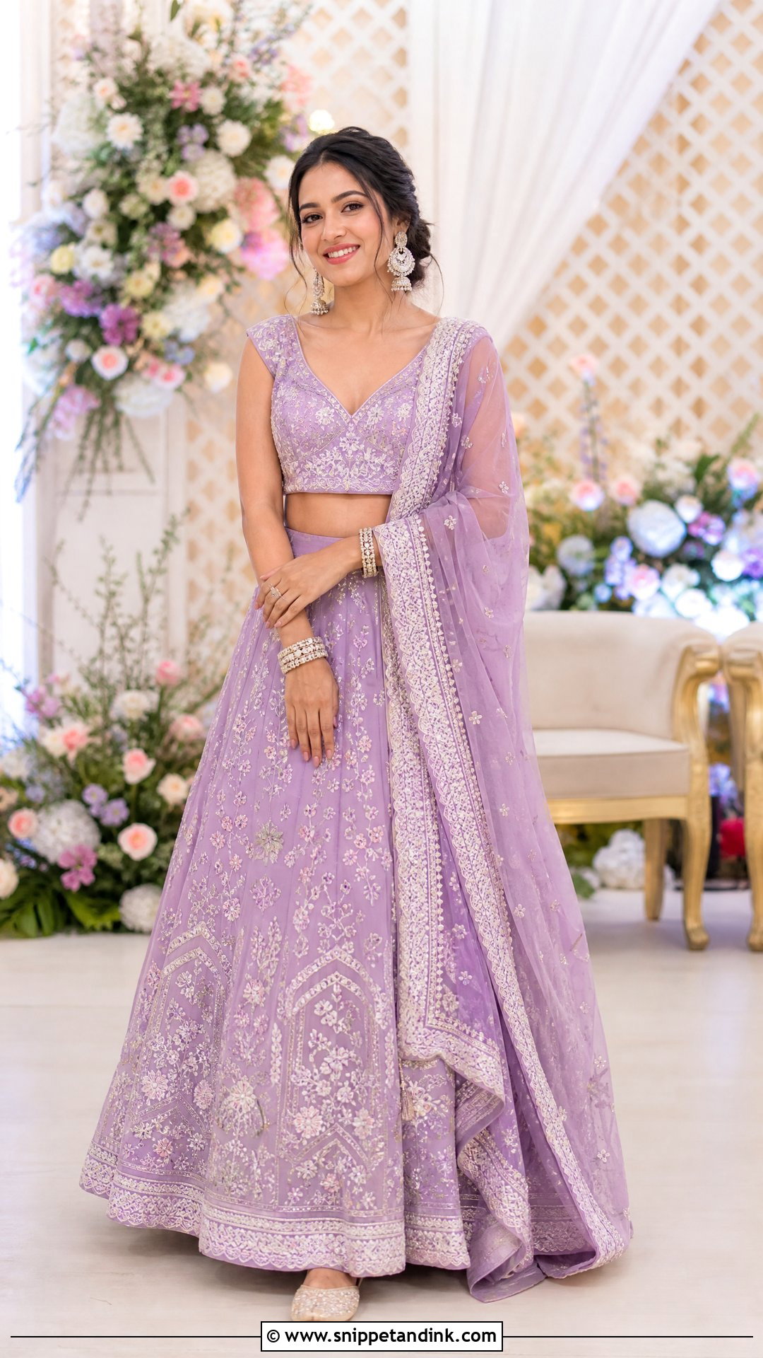 Bridesmaid Lehenga For Indian Wedding - Snippet and Ink - 25 Trendy Indian Outfits for Wedding