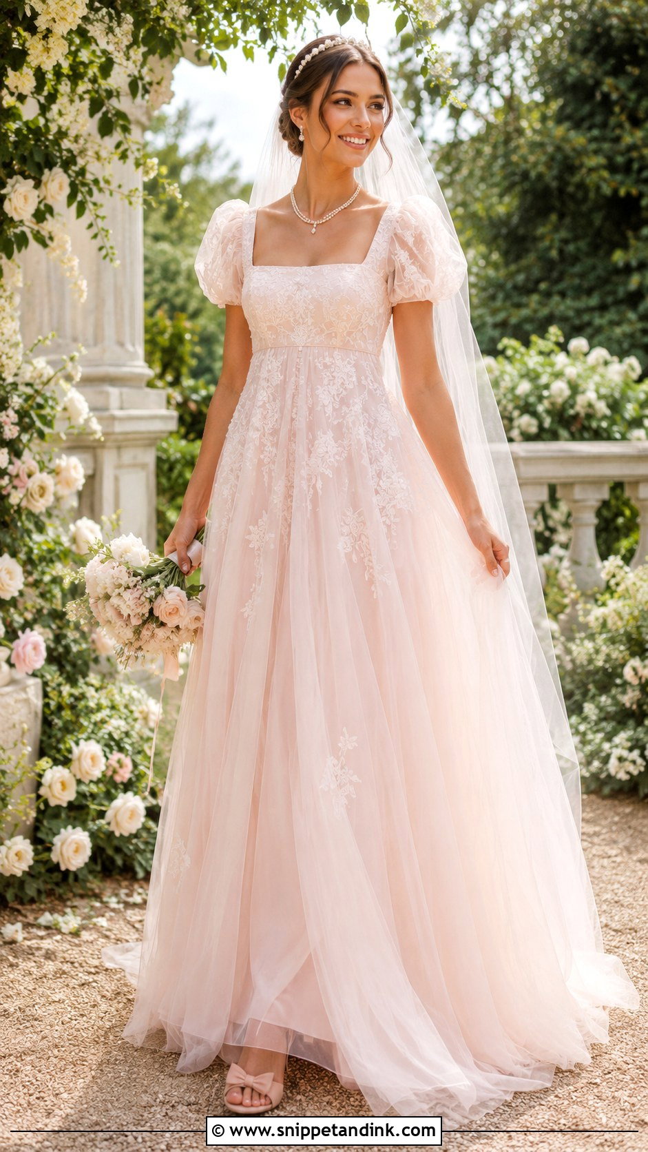 Bridgerton Garden Wedding Dress - Snippet and Ink - 30 Bridgerton Wedding Dress Ideas