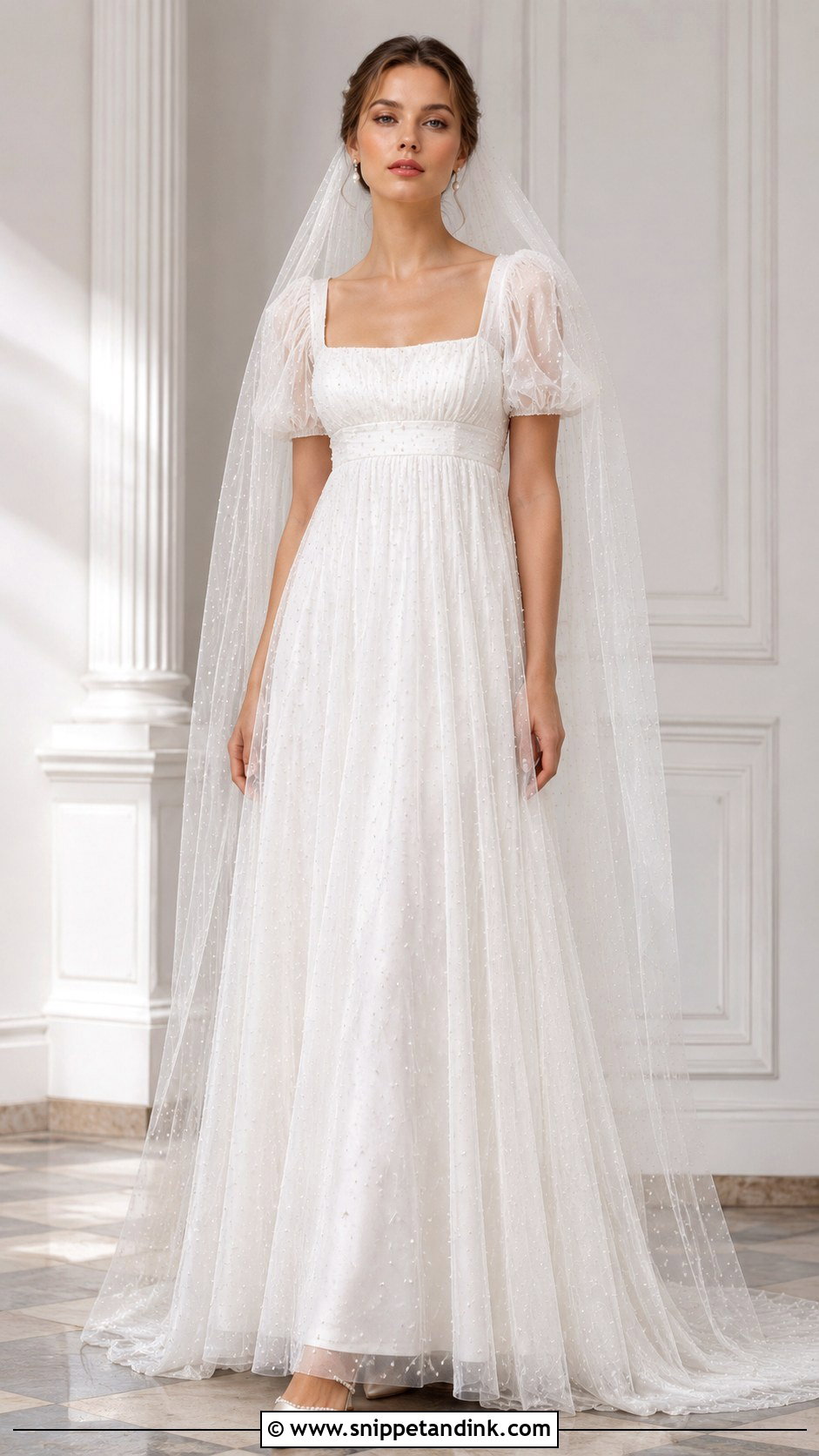 Bridgerton Pearl Wedding Dress - Snippet and Ink - 30 Bridgerton Wedding Dress Ideas