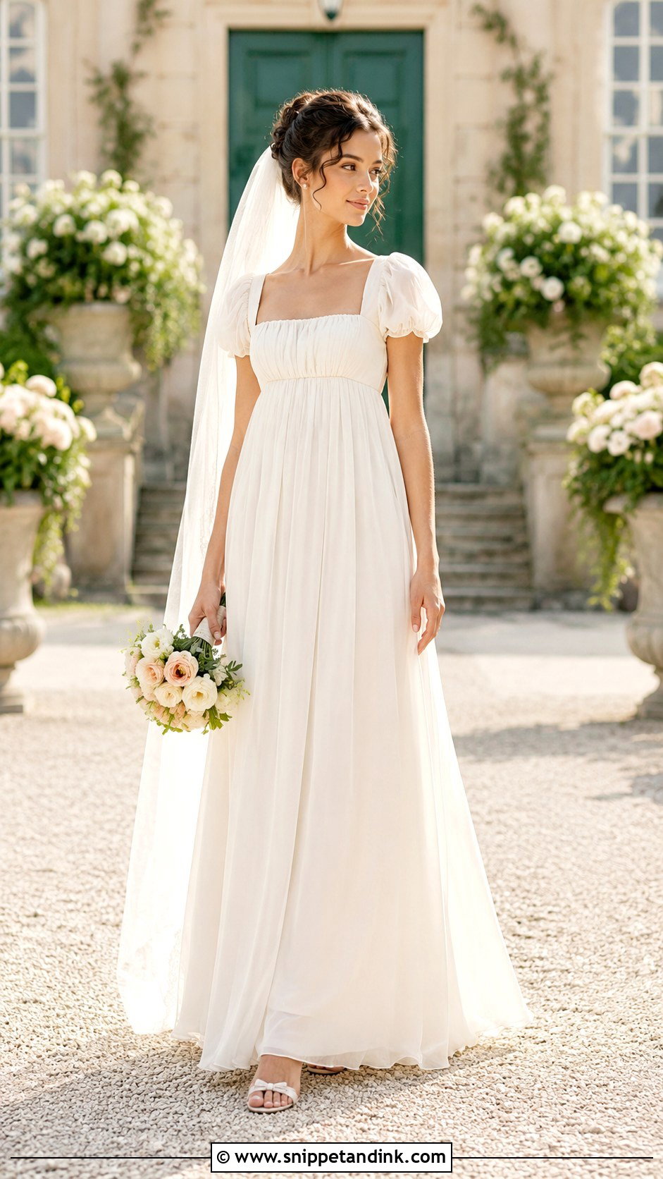 Bridgerton Petite Wedding Dress - Snippet and Ink - 30 Bridgerton Wedding Dress Ideas