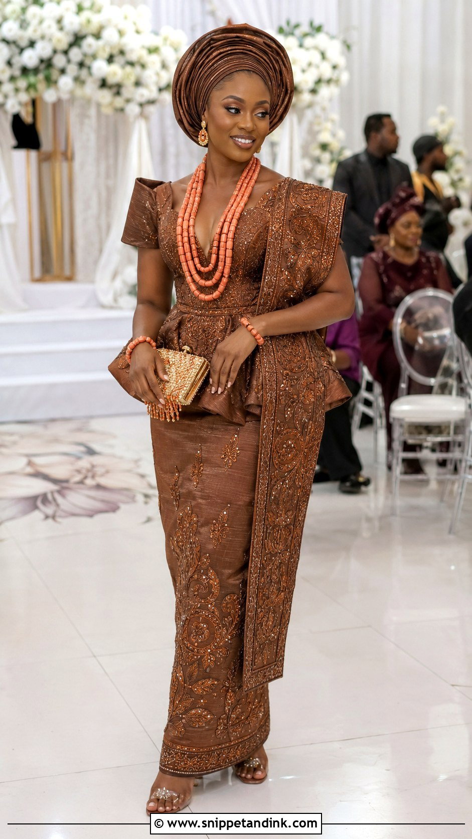Bronze George Outfit For Bride - Snippet and Ink - 20 George Outfit for Bride Ideas