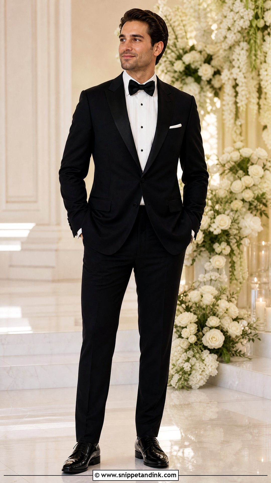 Brother of the Bride Black Tuxedo Outfit - Snippet and Ink - 20 Brother of Bride Outfit Ideas