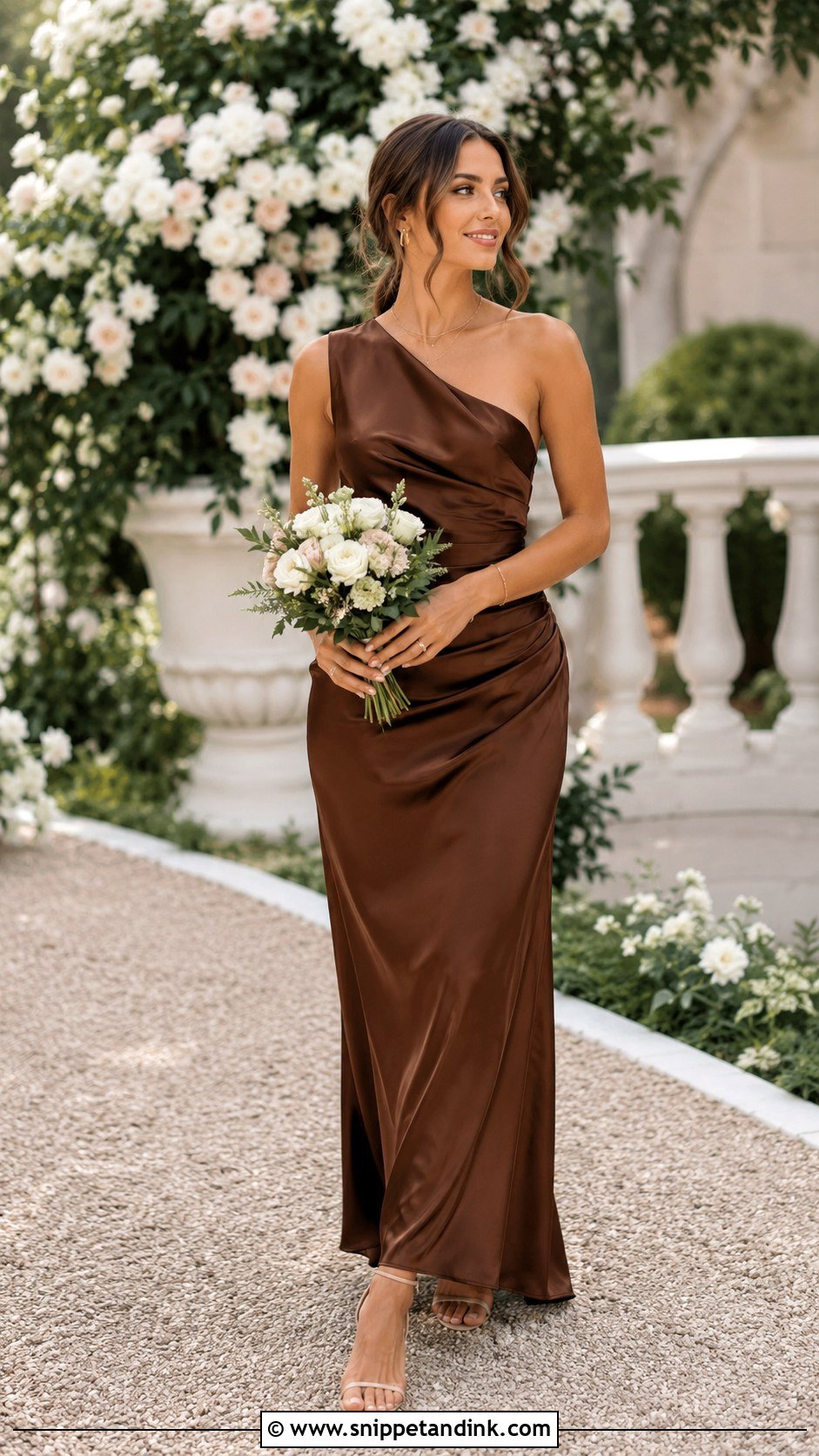 Brown Bridesmaid Dress - Snippet and Ink - 25 Brown Dresses for Wedding