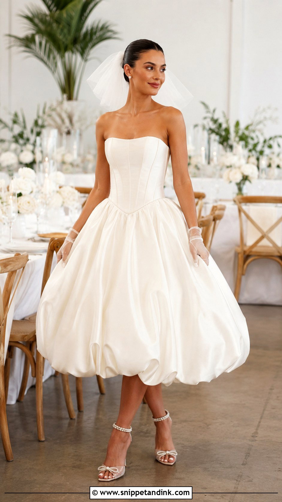 Bubble Hem Wedding Dress - Snippet and Ink - 20 Bizarre Wedding Dresses