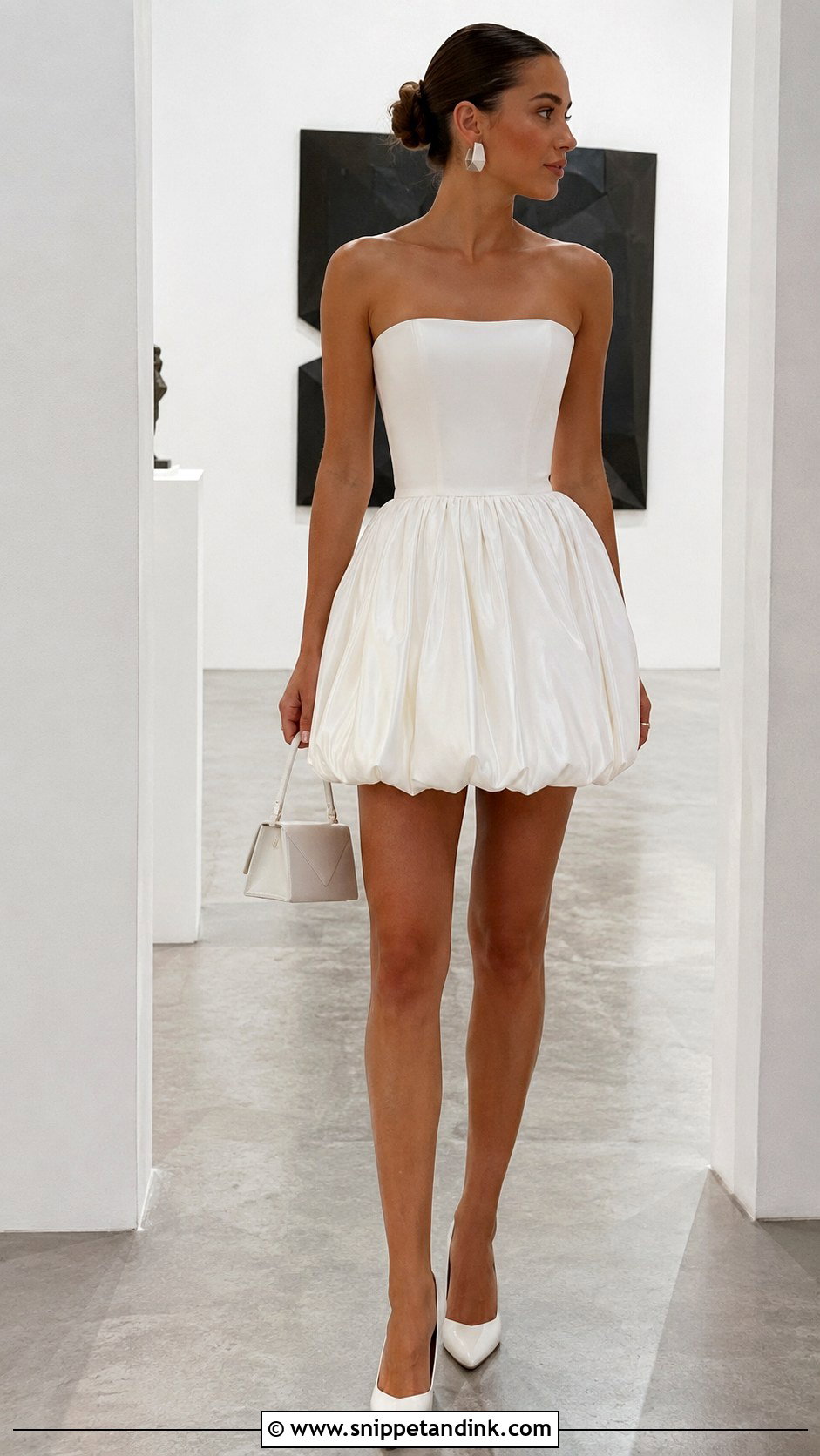 Bubble Hem Wedding Dress - Snippet and Ink - 20 Eccentric Wedding Dress Ideas