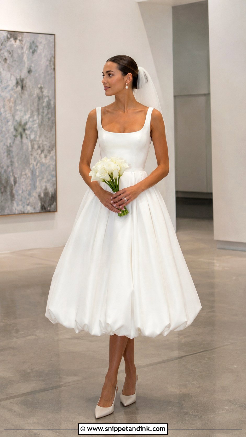 Bubble Hem Wedding Dress - Snippet and Ink - 20 Funky Wedding Dress Ideas