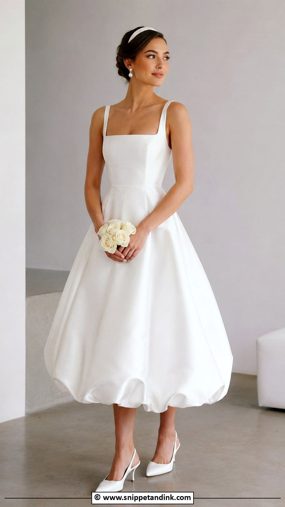 Bubble Hem Wedding Dress - Snippet and Ink - 25 Untraditional Wedding Dress Ideas