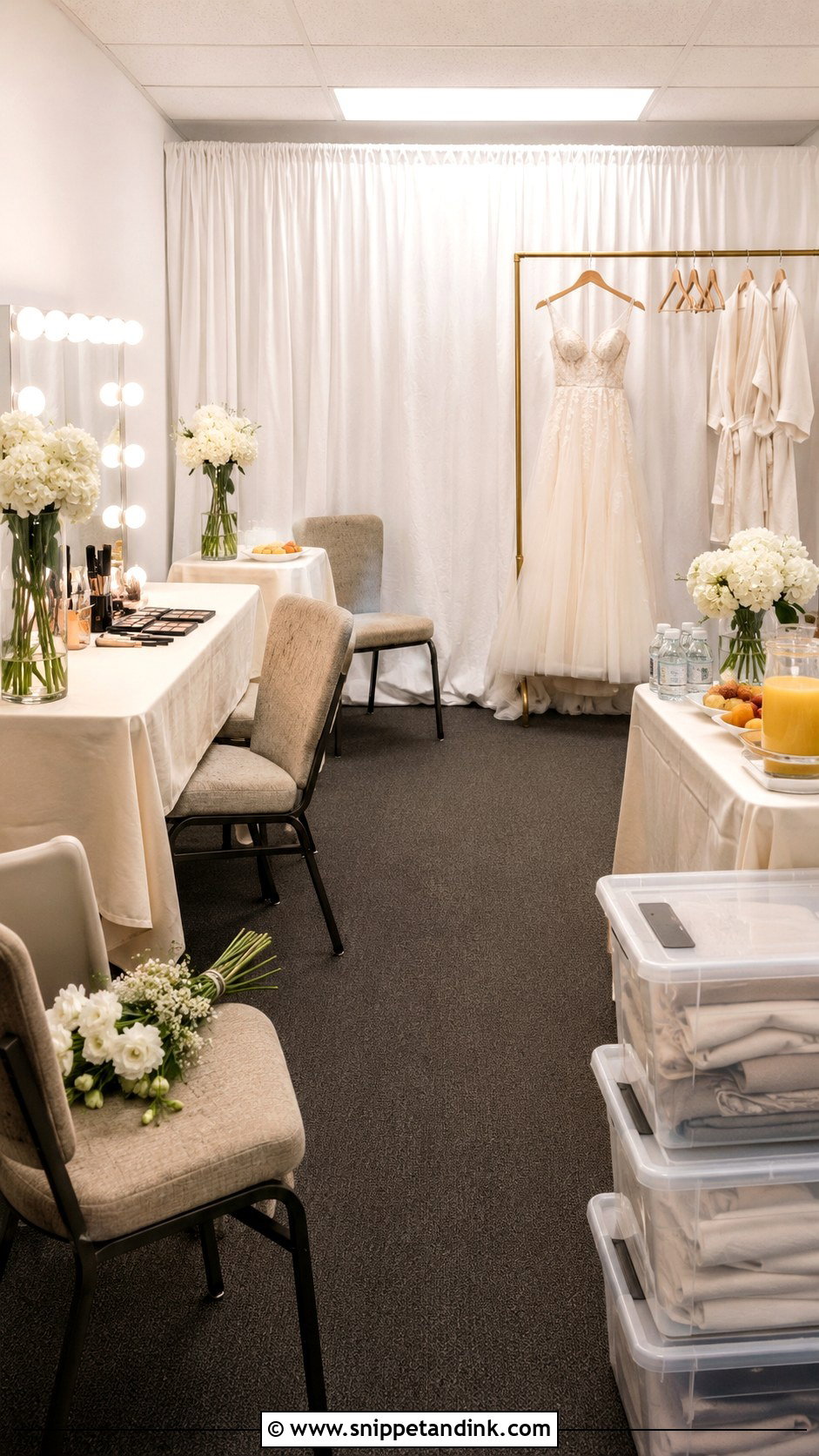 Budget Bridal Suite - Snippet and Ink - 20 Bride Suite Ideas