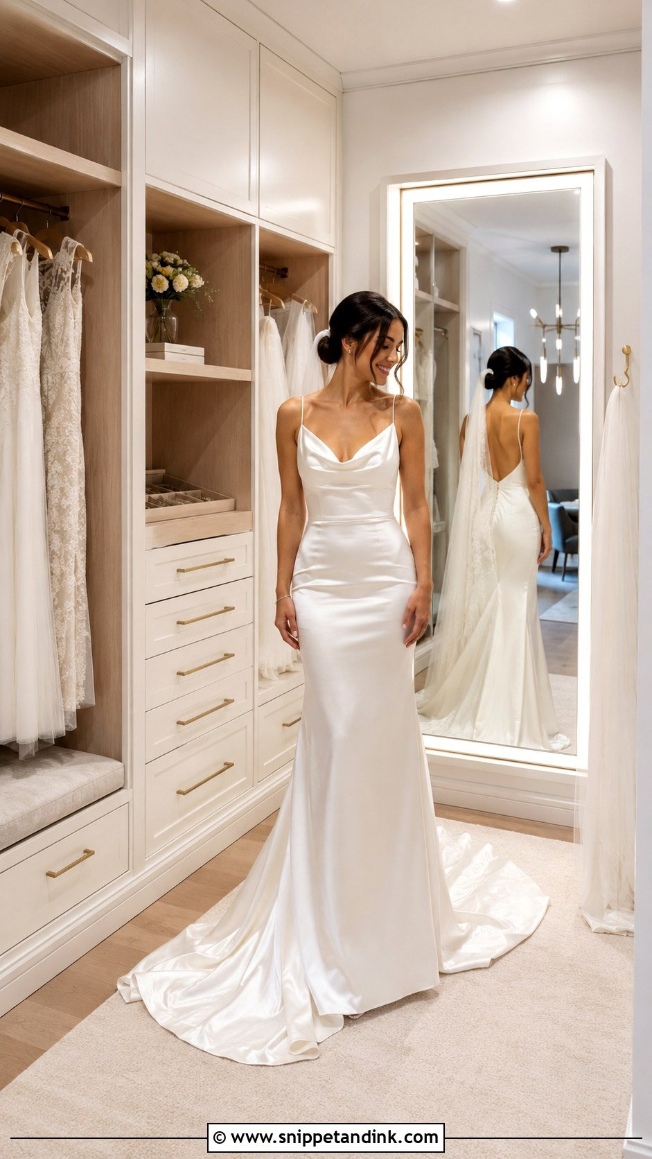 Built In Storage Bridal Fitting Room - Snippet and Ink - 20 Bridal Fitting Room Ideas