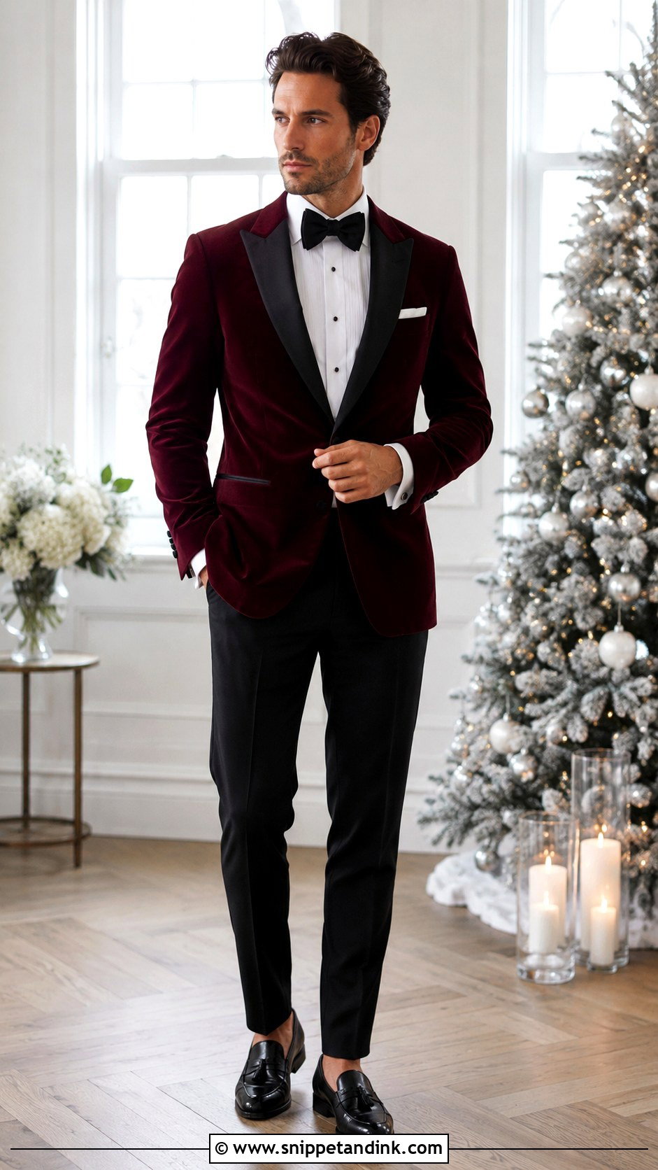 Burgundy Velvet Italian Wedding Suit - Snippet and Ink - 20 Italian Wedding Suit Ideas