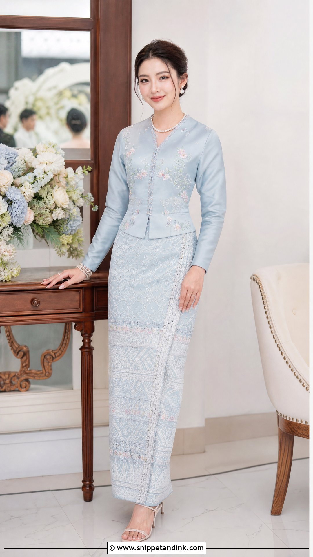 Burmese Engagement Dress - Snippet and Ink - 25 Burmese Wedding Dress Ideas