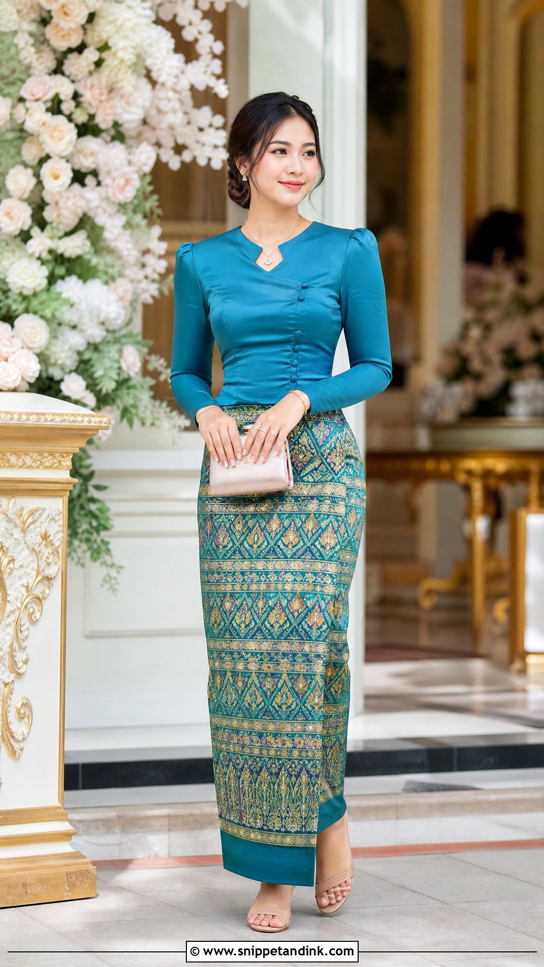 Burmese Wedding Guest Dress - Snippet and Ink - 25 Burmese Wedding Dress Ideas