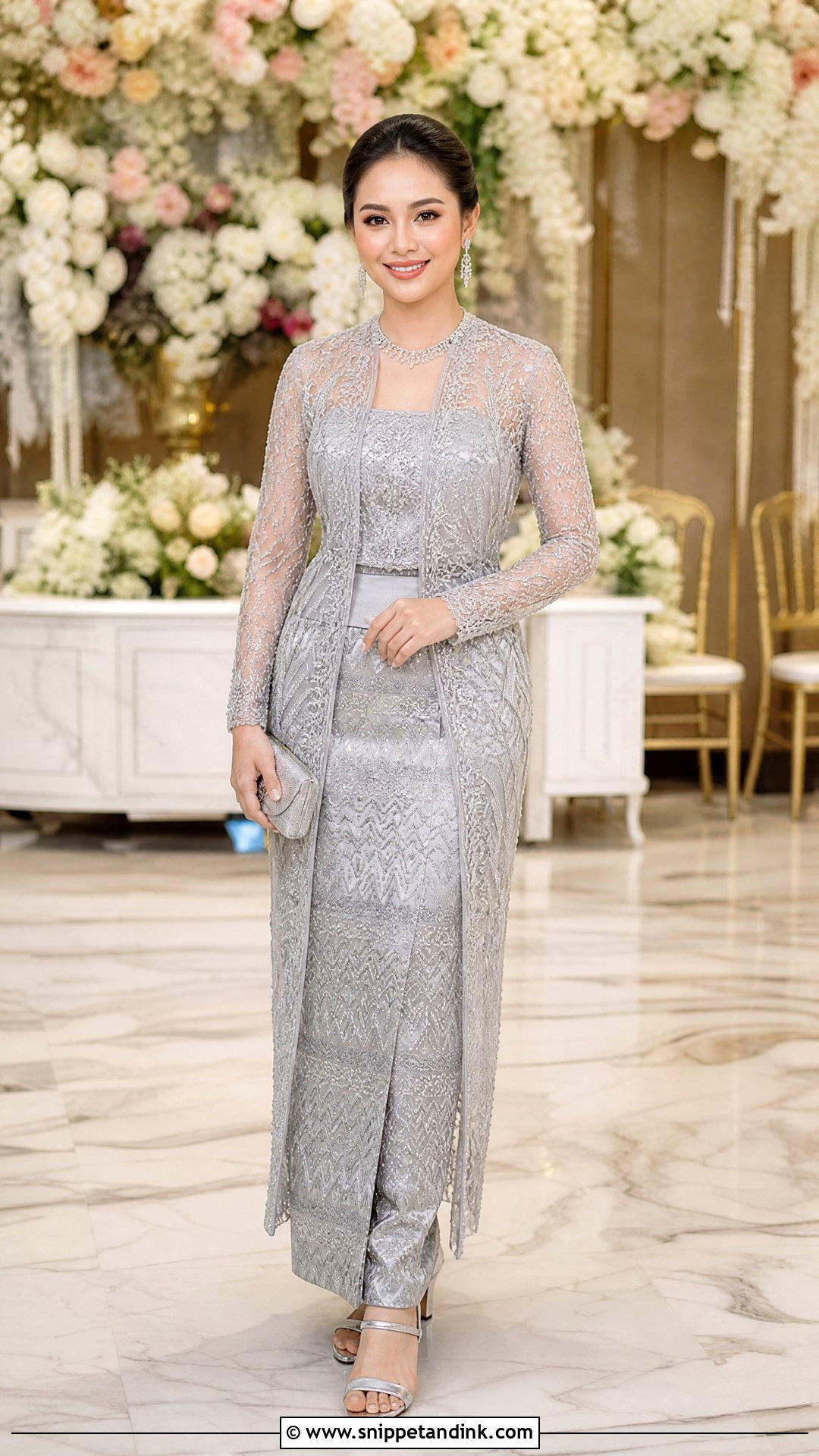 Burmese Wedding Reception Dress - Snippet and Ink - 25 Burmese Wedding Dress Ideas