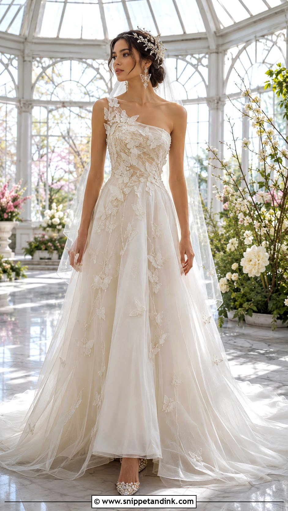 Butterfly Goddess Wedding Dress - Snippet and Ink - 20 Fantasy Goddesses Wedding Dress Ideas