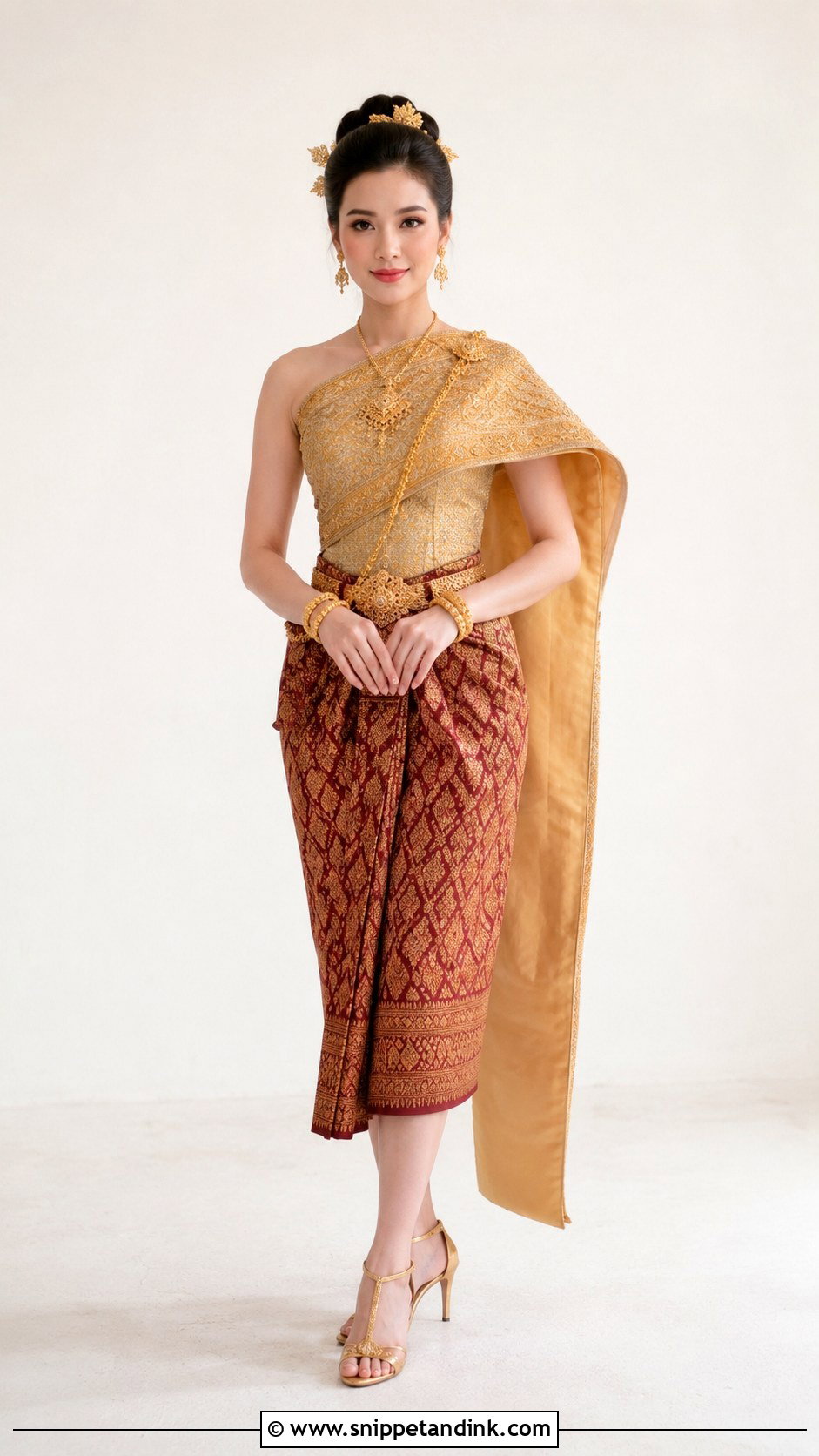 Cambodian Buddhist Wedding Dress - Snippet and Ink - 25 Buddhist Wedding Dress Ideas