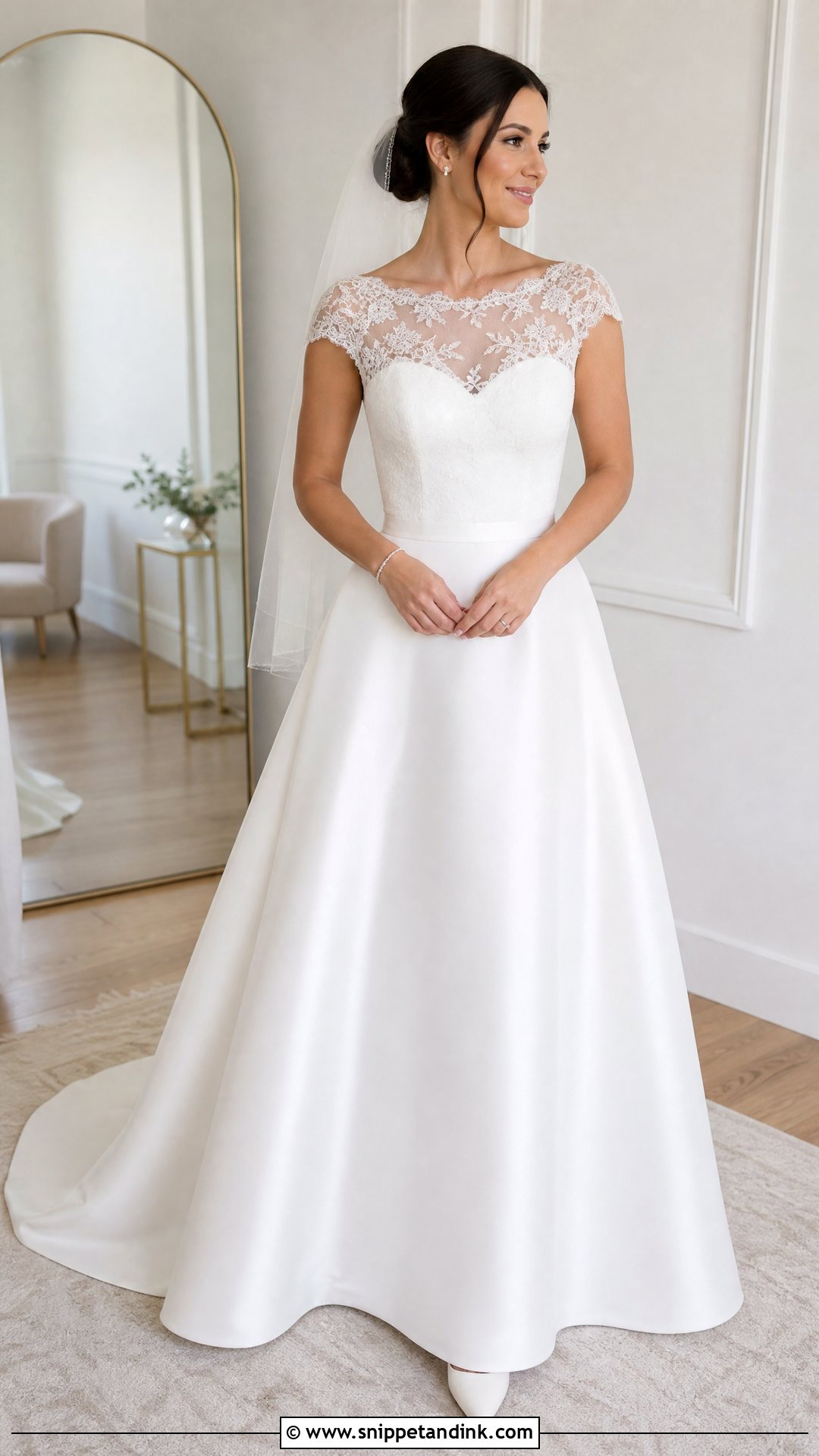 Cap Wedding Dress Sleeves - Snippet and Ink - 20 Wedding Dress Sleeves Types