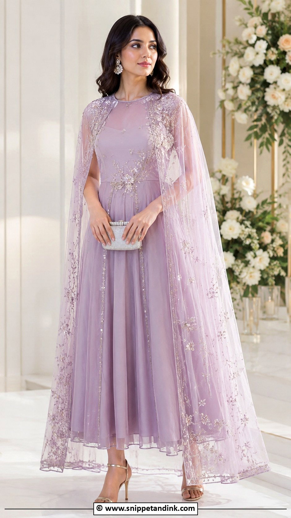 Cape Anarkali Dress for Wedding - Snippet and Ink - 30 Anarkali Dress for Wedding Ideas