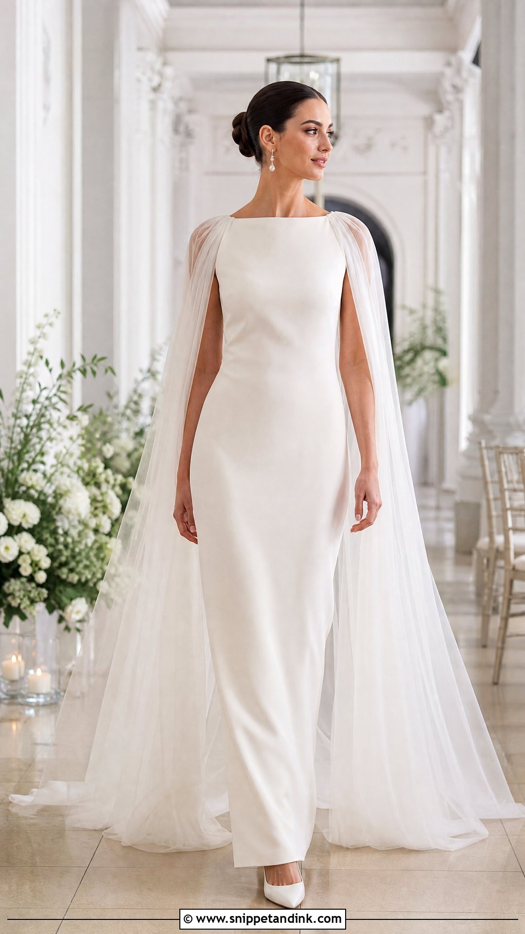 Cape Back Wedding Dress - Snippet and Ink - 25 Back of Wedding Dress Ideas