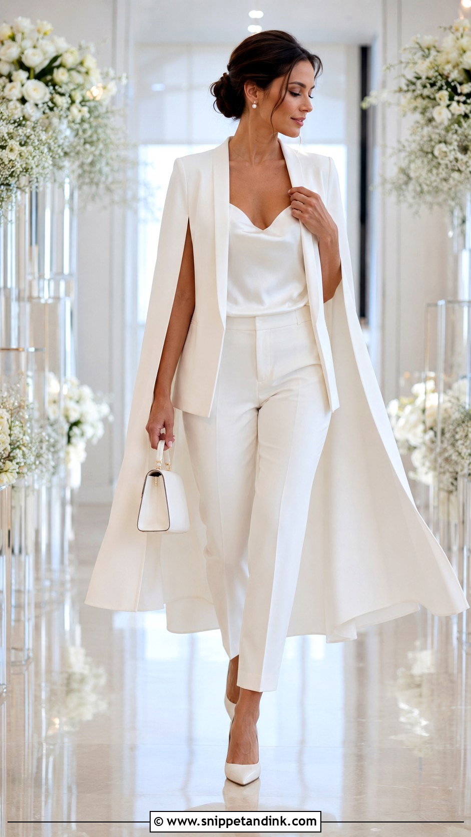 Cape Blazer Marriage Suit - Snippet and Ink - 20 Marriage Suits Women