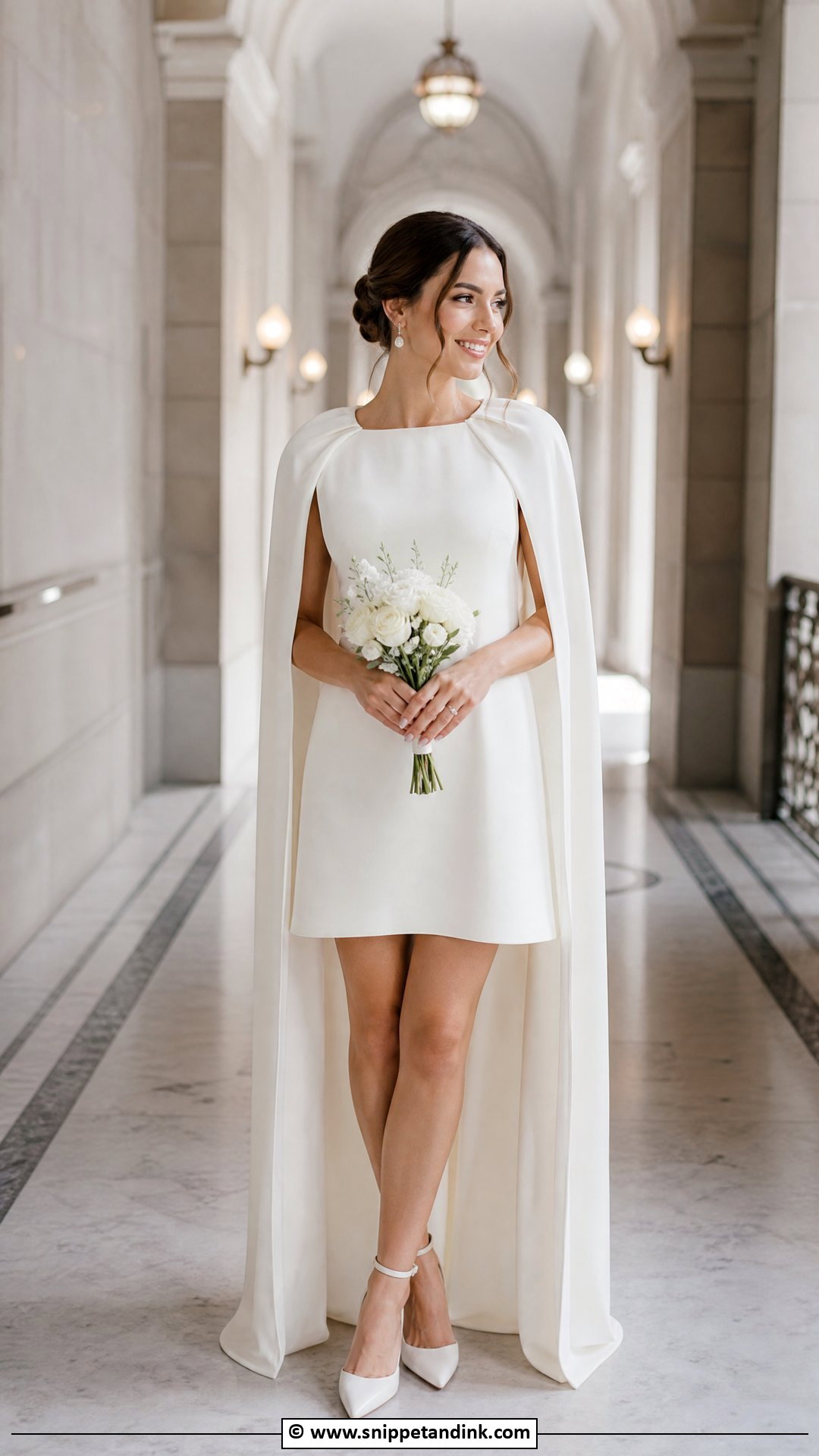 Cape City Hall Wedding Dress - Snippet and Ink - 35 City Hall Wedding Dress Ideas