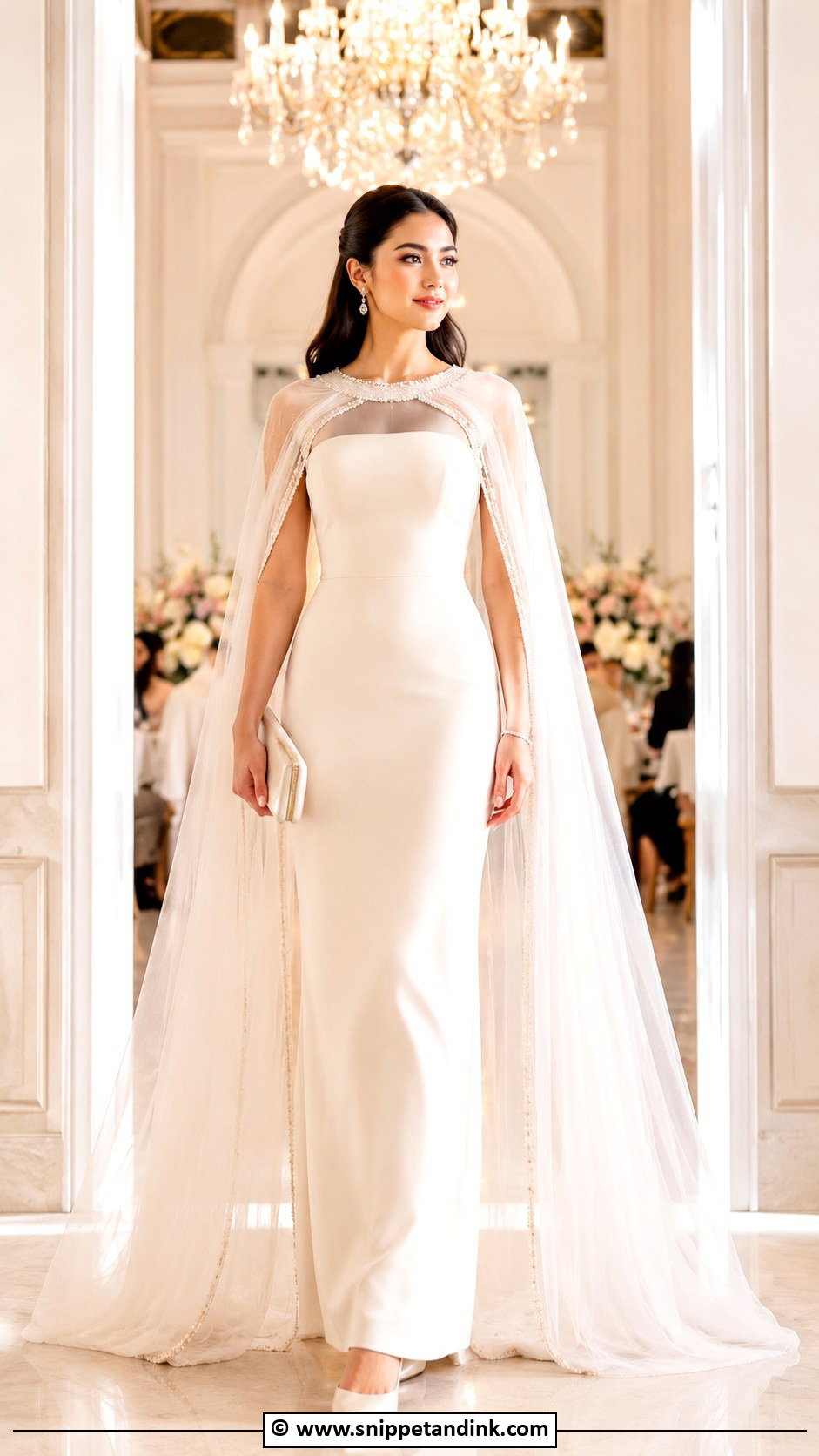 Cape Debut Dress - Snippet and Ink - 25 Debut Dress Ideas