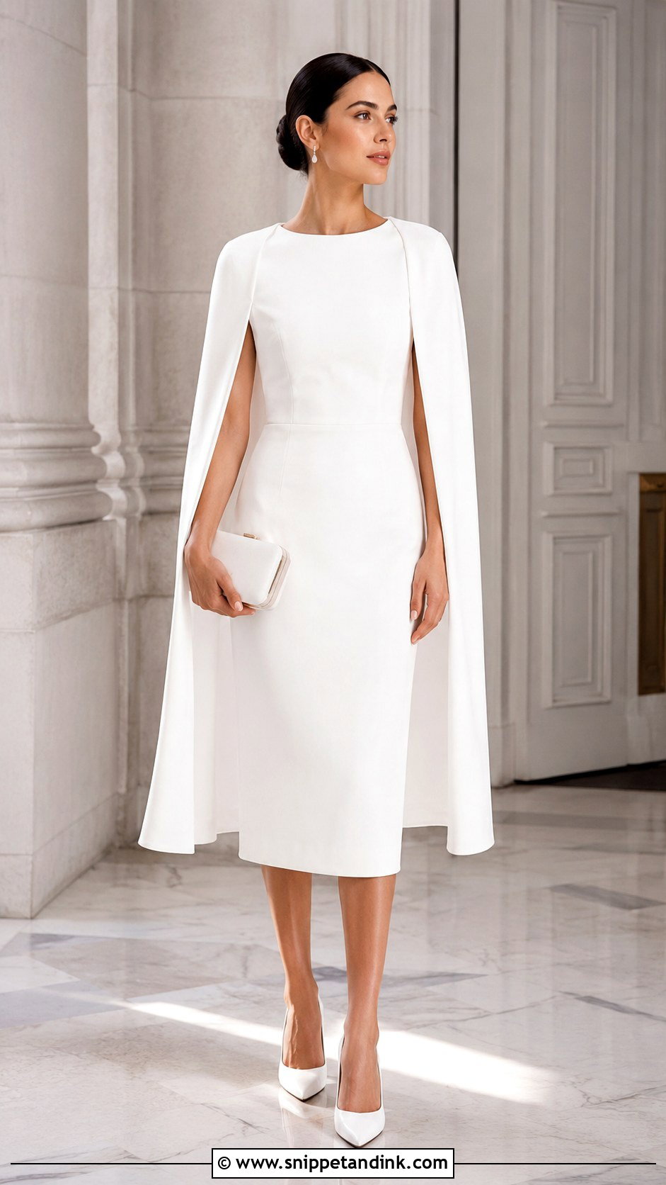 Cape Dress Court Wedding Outfit - Snippet and Ink - 25 Court Wedding Outfit the Bride Nigeria Ideas
