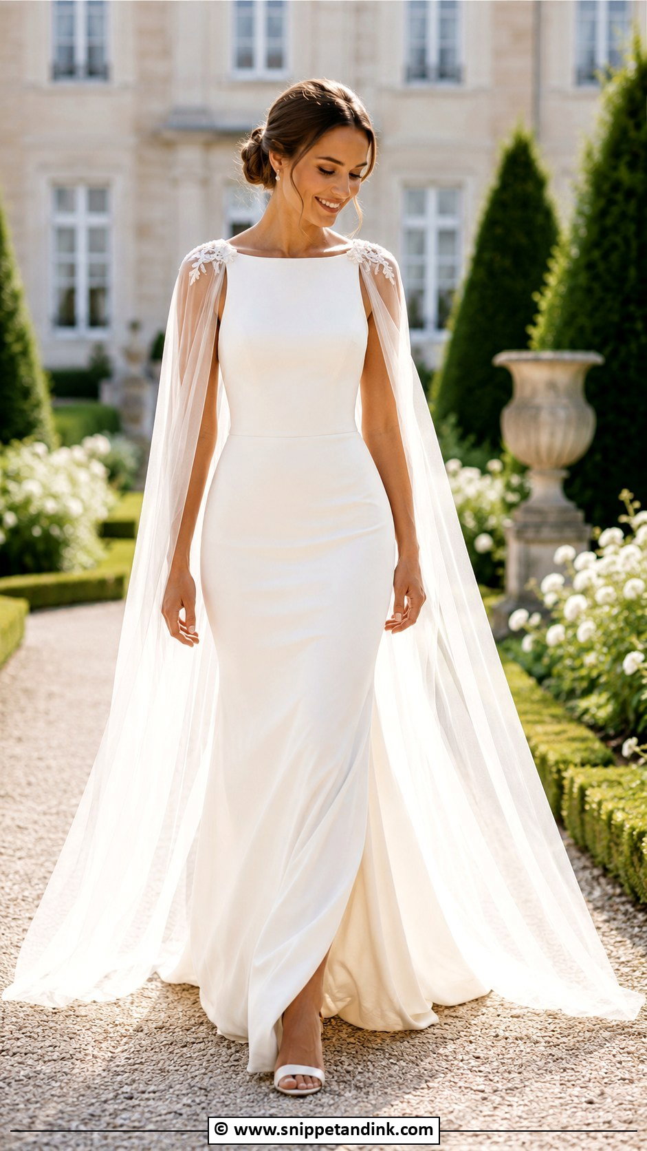 Cape Fantasy Wedding Dress - Snippet and Ink - 30 Fantasy Wedding Dress Ideas