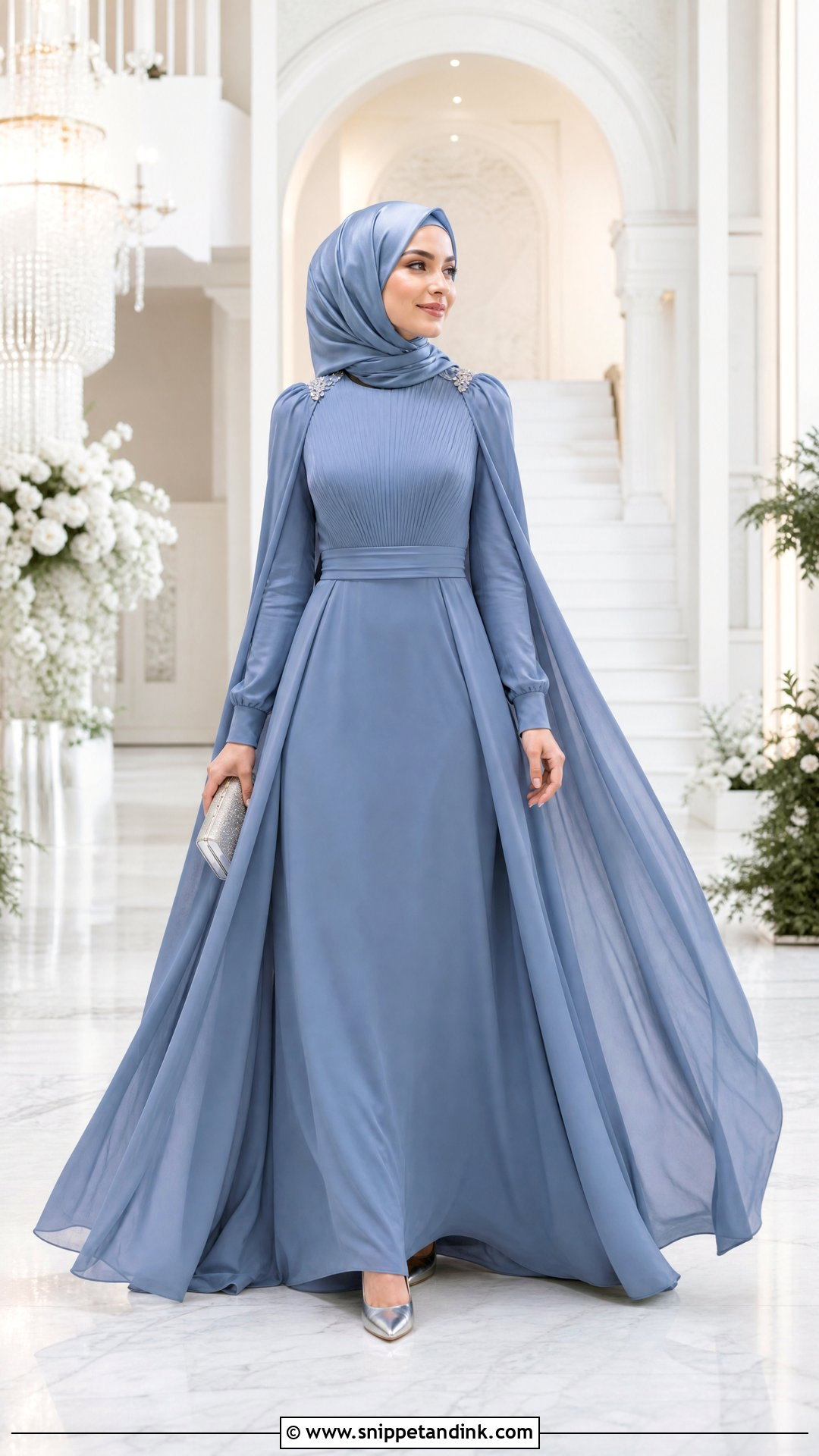 Cape Hijabi Princess Dress - Snippet and Ink - 20 Hijabi Princess Dress Ideas