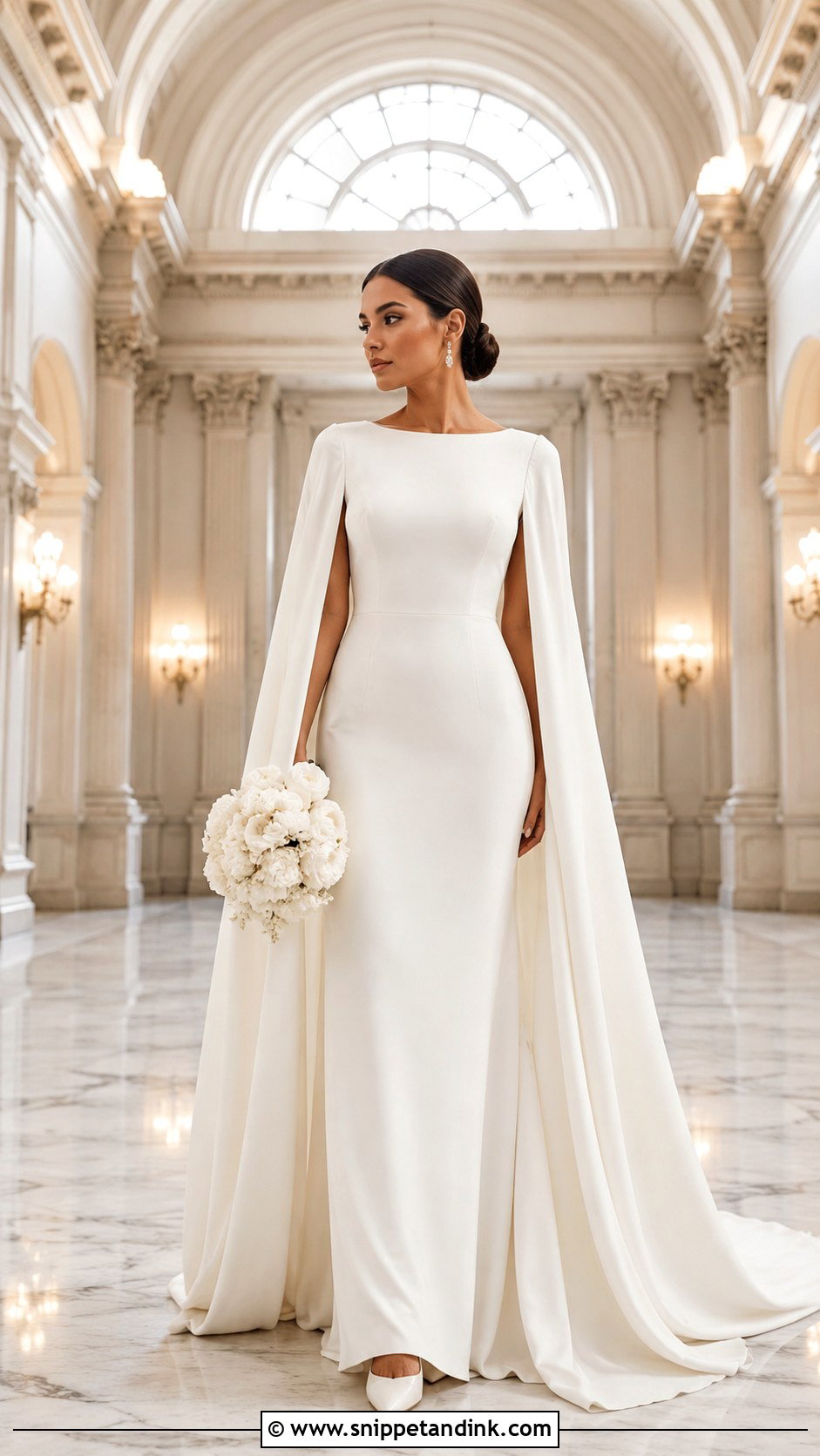 Cape Mafia Wedding Dress - Snippet and Ink - 25 Mafia Wedding Dress Ideas