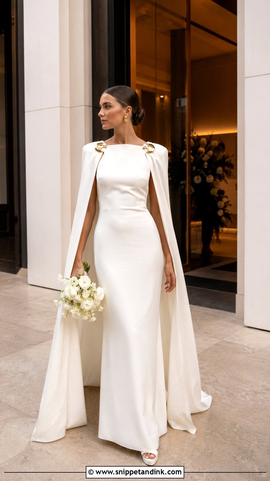 Cape Schiaparelli Wedding Dress - Snippet and Ink - 20 Schiaparelli Wedding Dress Ideas