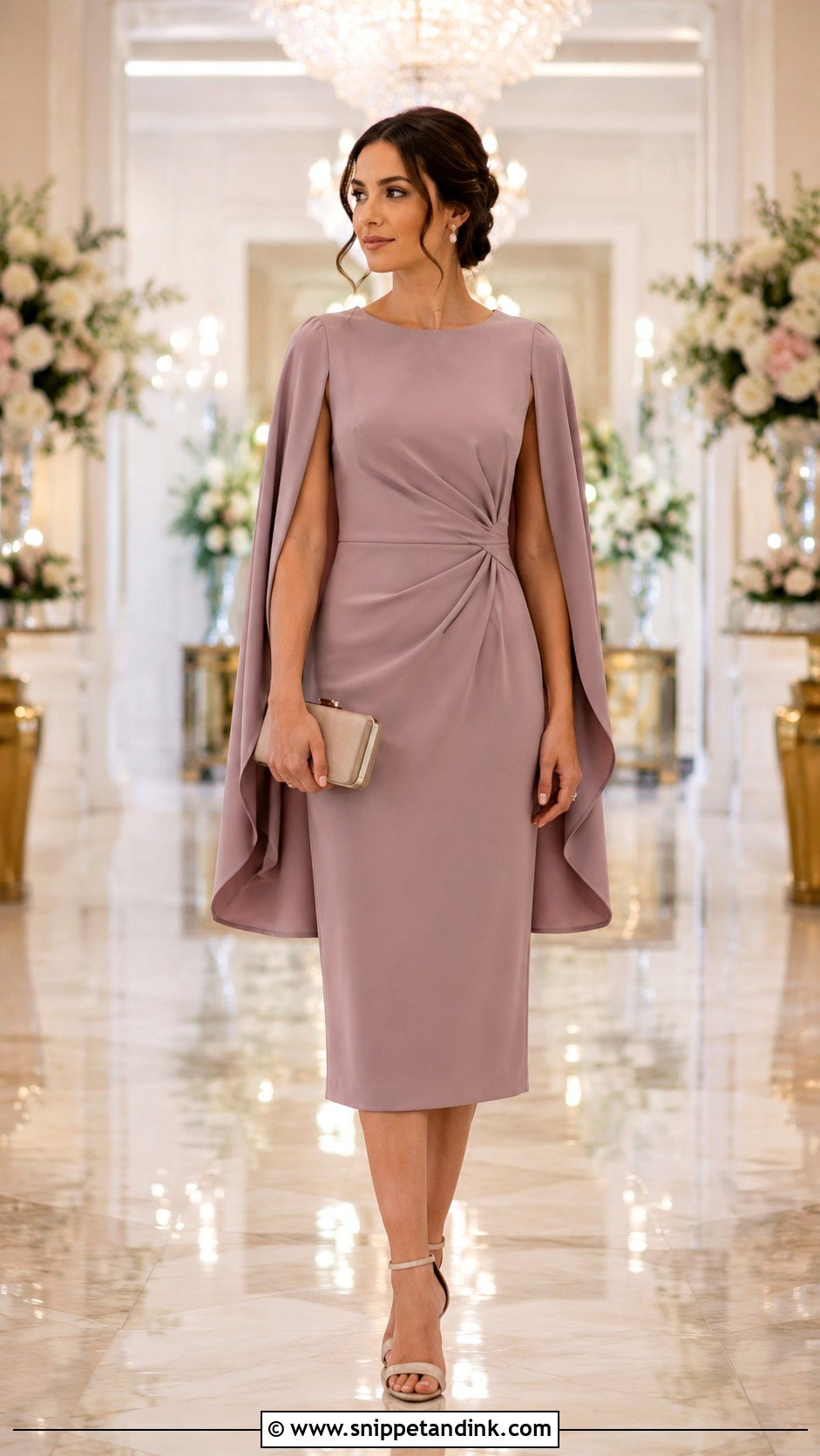 Cape Sleeve Designer Dress For Wedding - Snippet and Ink - 25 New Designer Dresses for Wedding