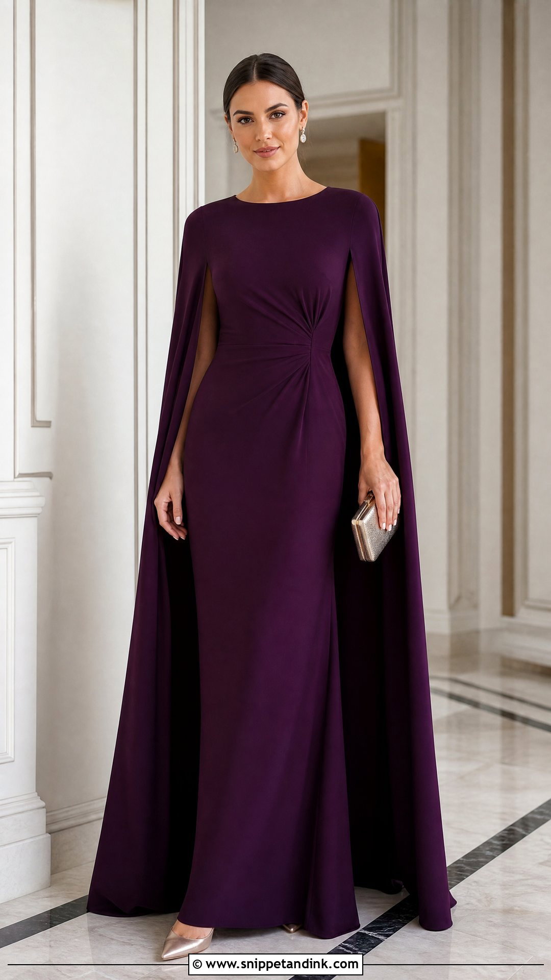 Cape Sleeve Holy Matrimony Dress - Snippet and Ink - 25 Holy Matrimony Dress Ideas