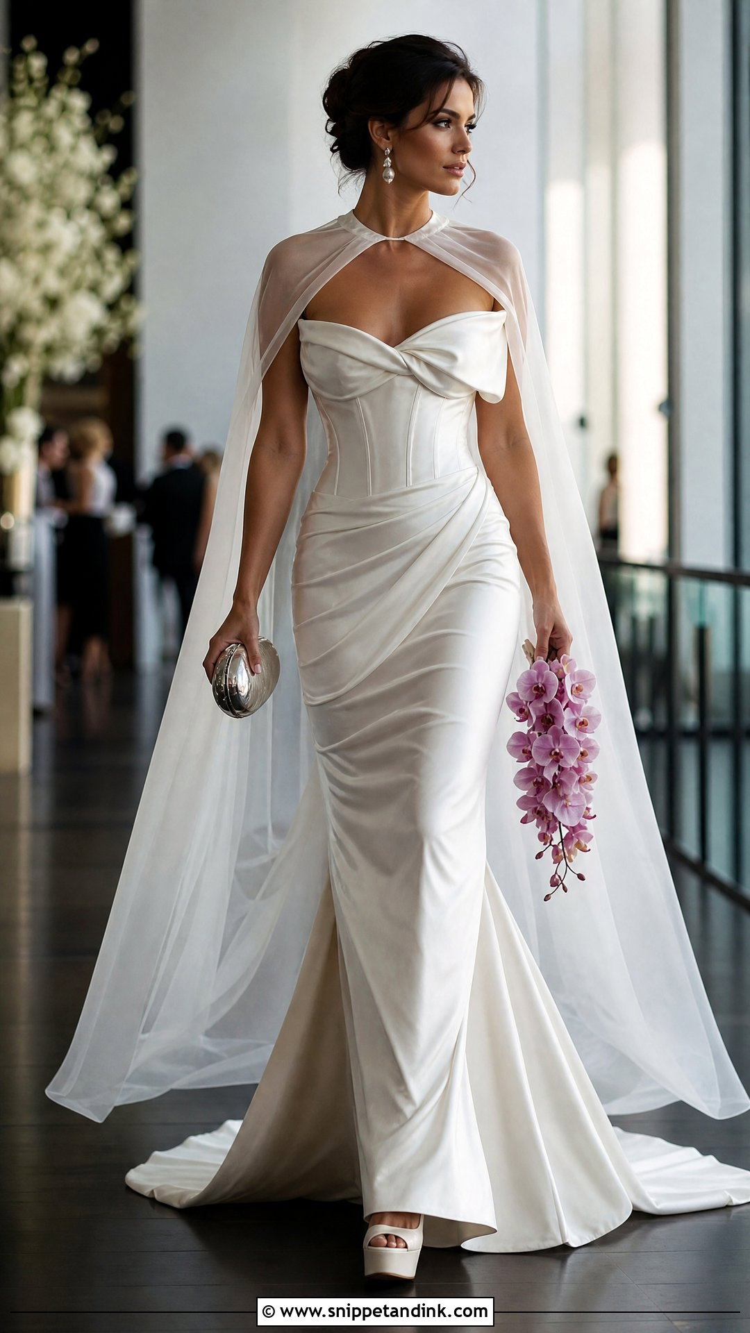 Cape Vivienne Westwood Mermaid Wedding Dress - Snippet and Ink - 20 Vivienne Westwood Wedding Dress Mermaid Ideas