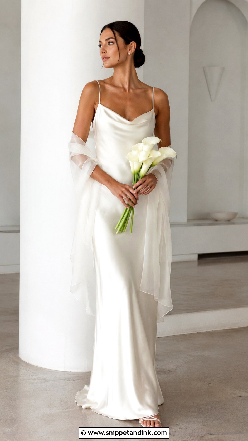 Cape Wedding Dress - Snippet and Ink - 25 Ethereal Wedding Dress Goddesses Ideas