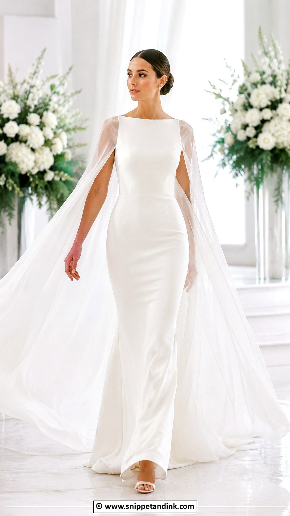Cape Wedding Dress - Snippet and Ink - 25 Unique Wedding Dresses Different
