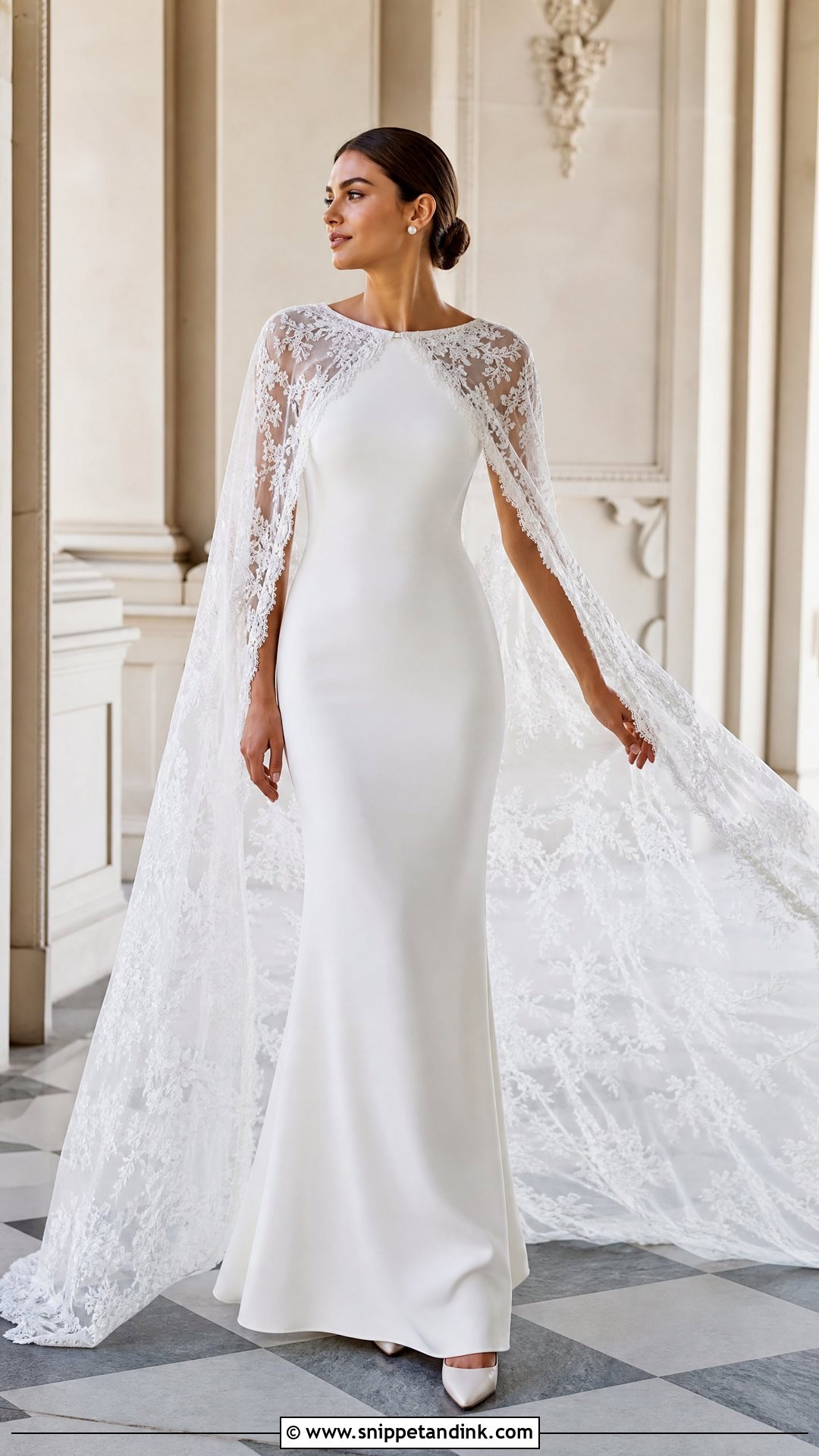 Cape Wedding Dress - Snippet and Ink - 20 Wedding Dress Pictures Ideas