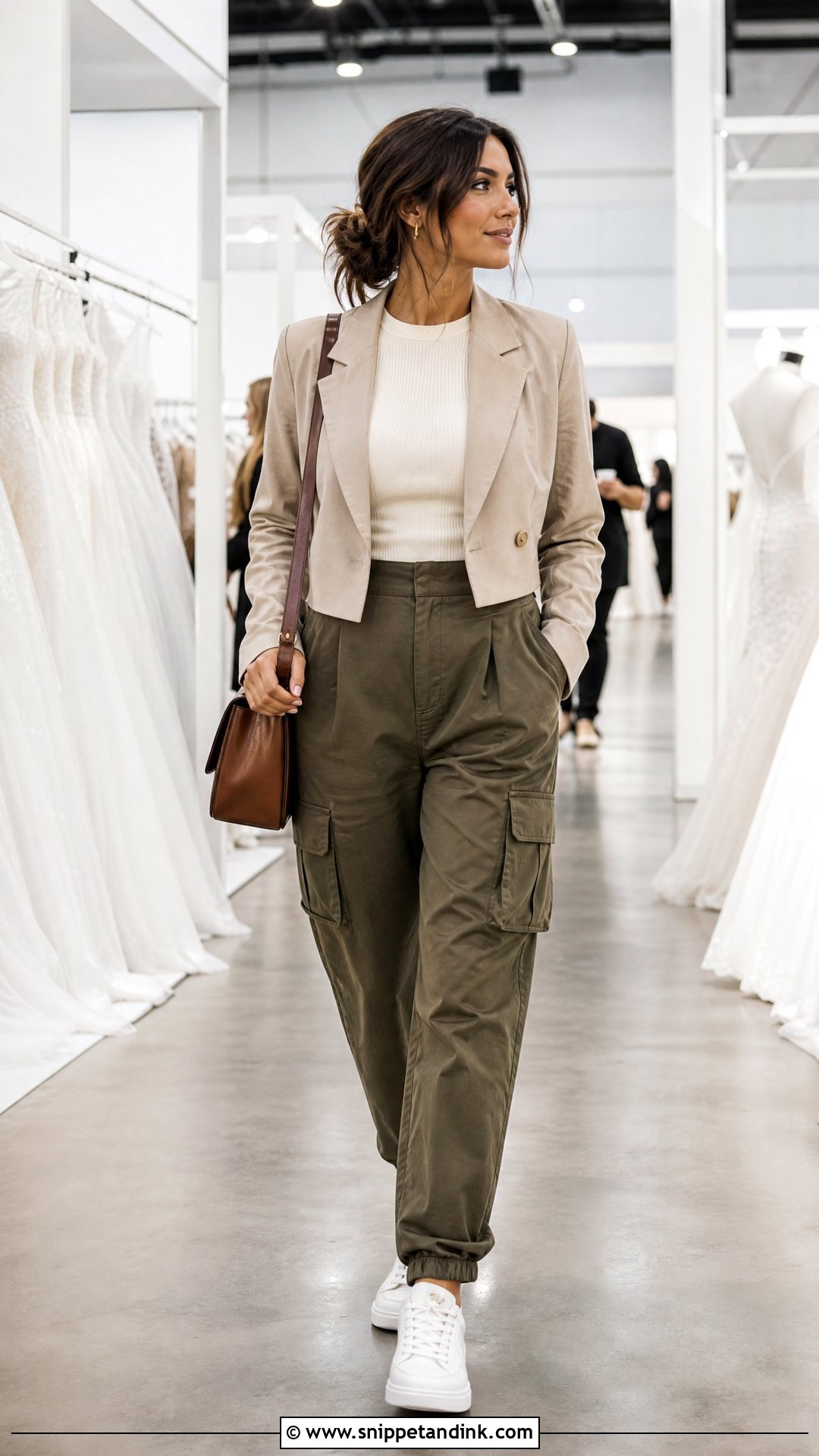 Cargo Pants Wedding Expo Outfit - Snippet and Ink - 20 Wedding Expo Outfit Ideas