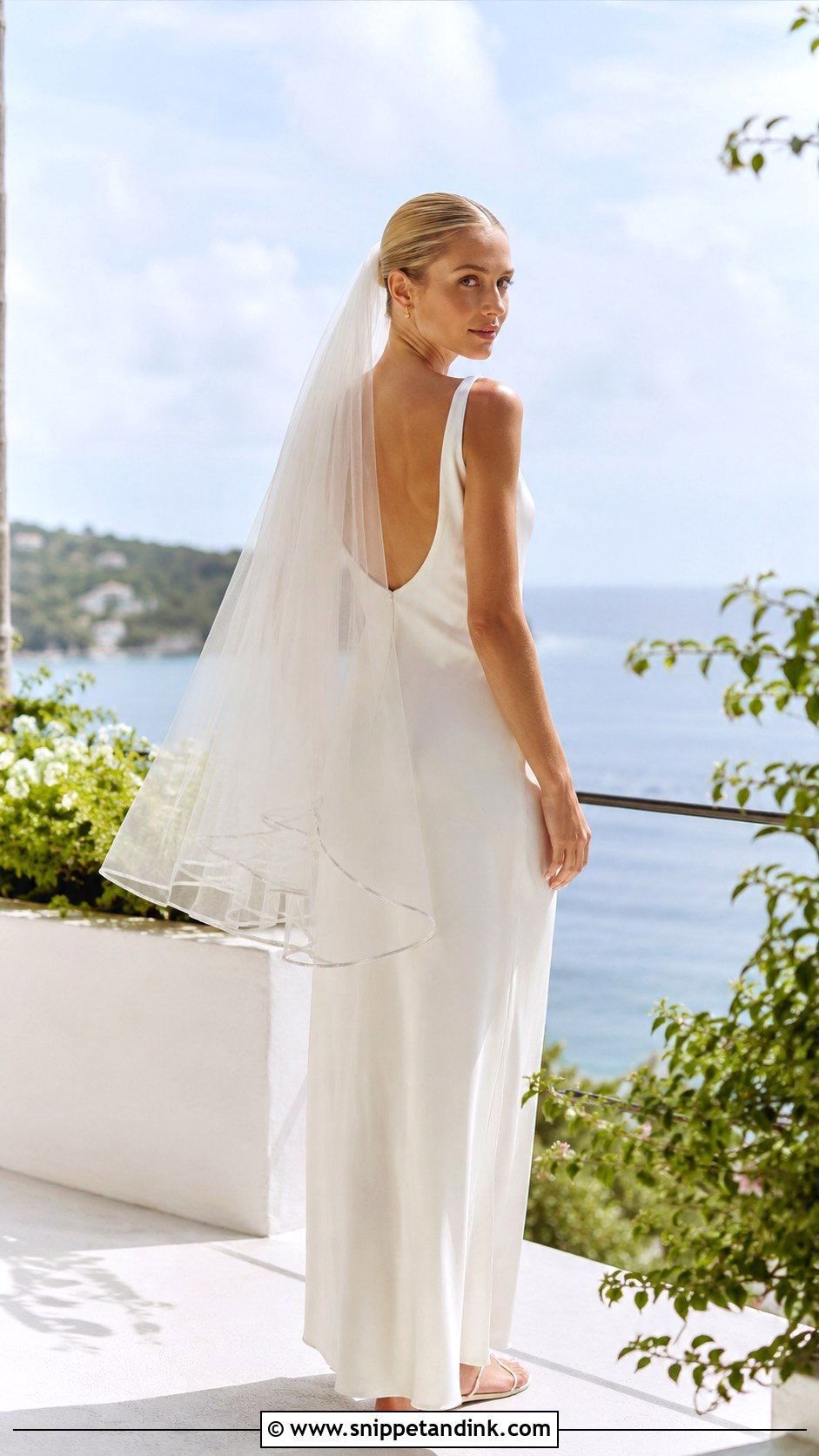 Carolyn Bessette Destination Wedding Dress - Snippet and Ink - 20 Caroline Bassett Wedding Dress Ideas