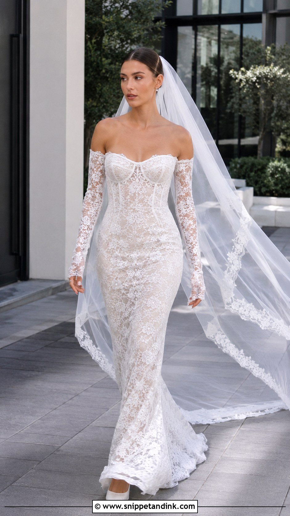 Carolyn Bessette Kennedy Slip Wedding Dress - Snippet and Ink - 20 Celeb Wedding Dress Ideas