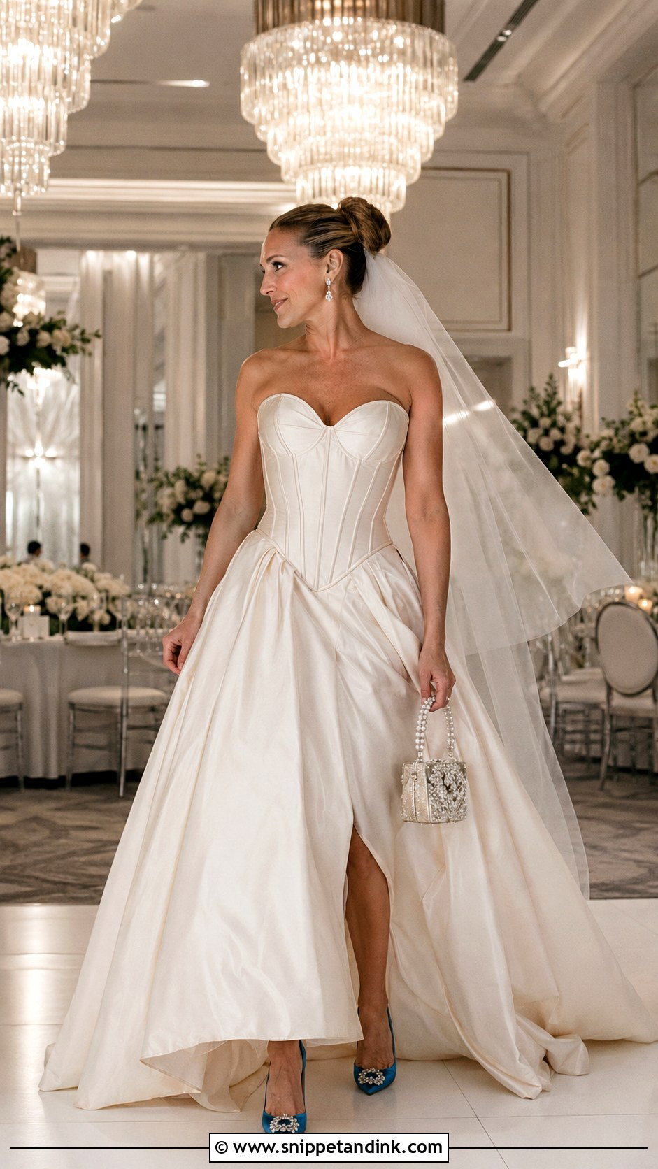Carrie Bradshaw Corset Wedding Dress - Snippet and Ink - 20 Carrie Bradshaw Wedding Ideas