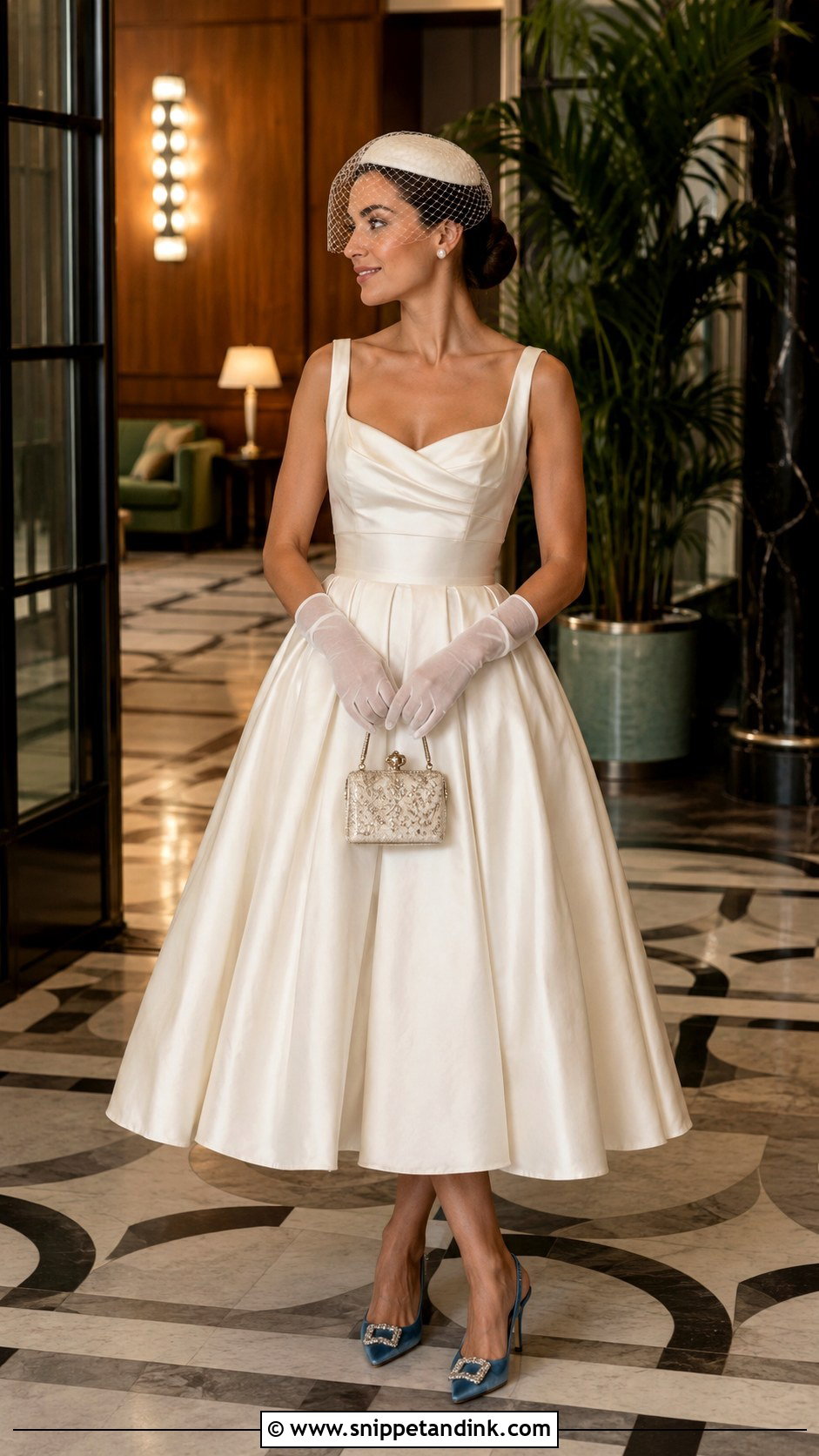 Carrie Bradshaw Tea Length Wedding Dress - Snippet and Ink - 20 Carrie Bradshaw Wedding Ideas