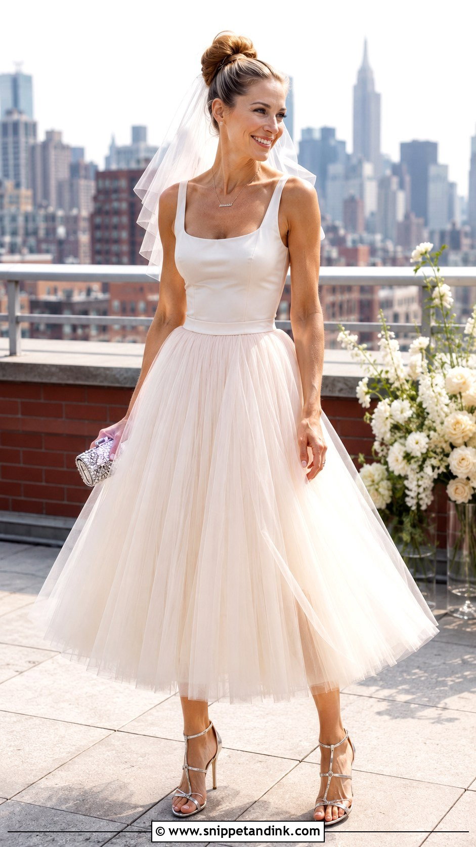 Carrie Bradshaw Tulle Skirt Wedding Outfit - Snippet and Ink - 20 Carrie Bradshaw Wedding Ideas